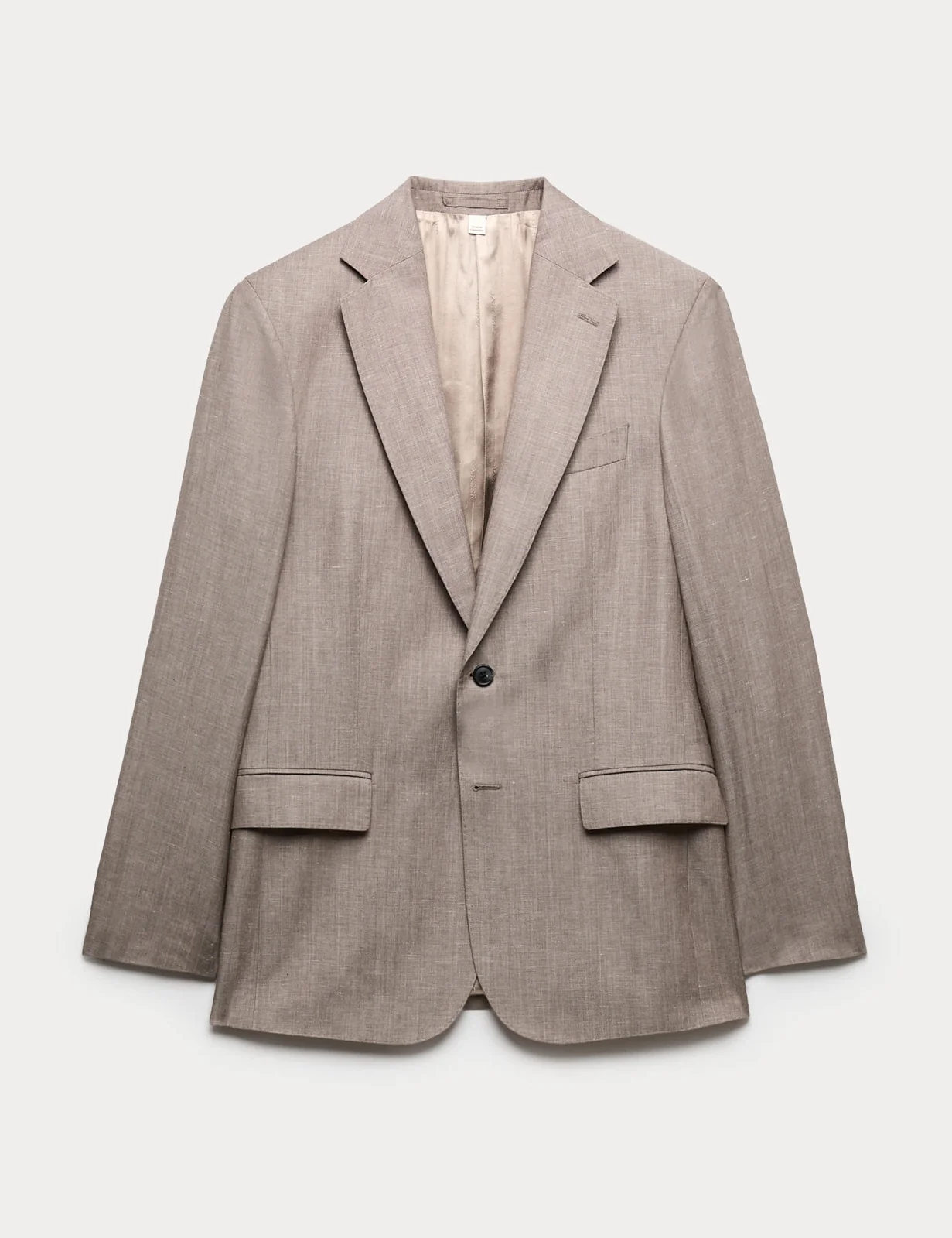 Tailored Fit Italian Wool Linen Blend Suit Jacket thumbnail 2