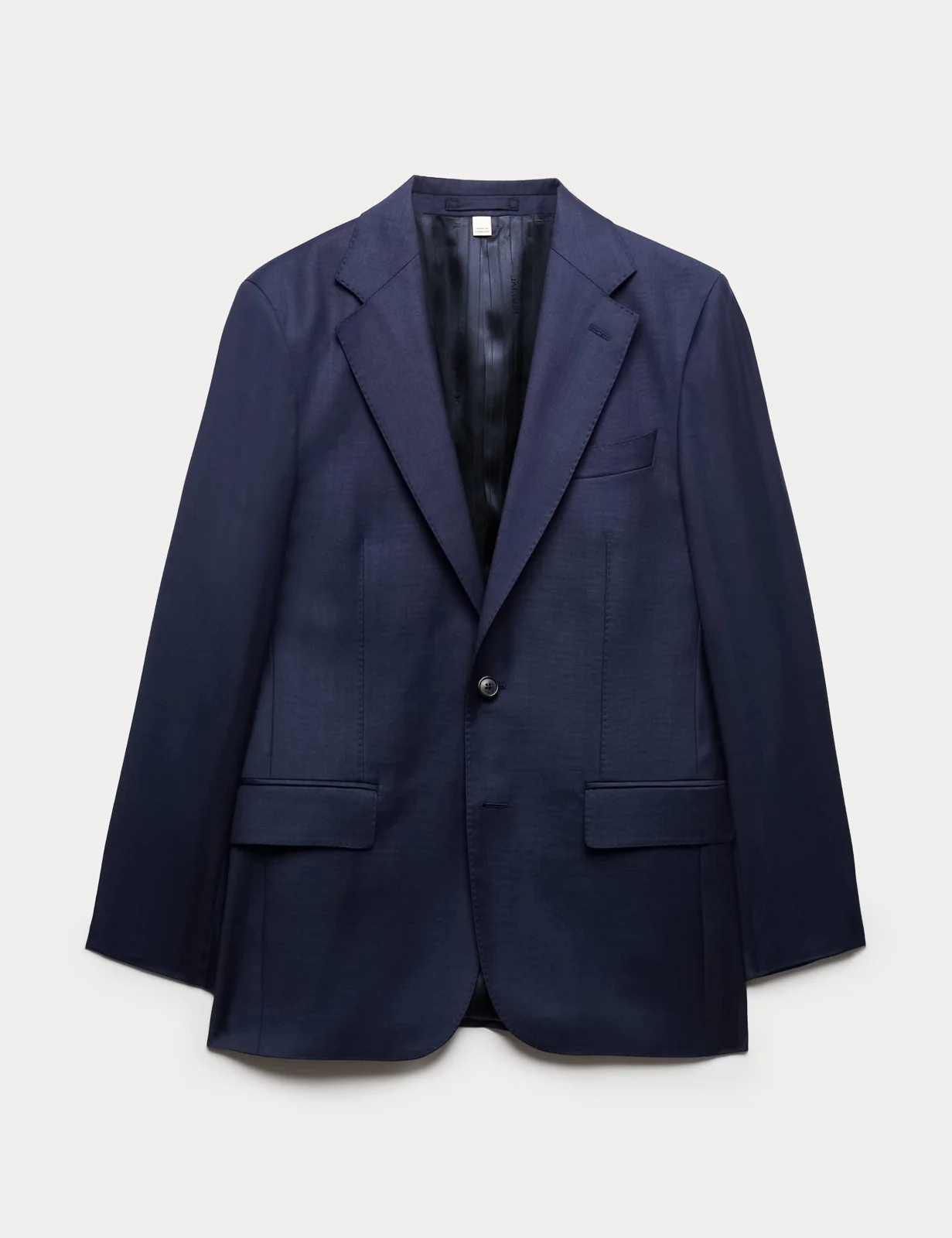 Tailored Fit Italian Wool Sharkskin Jacket thumbnail 2