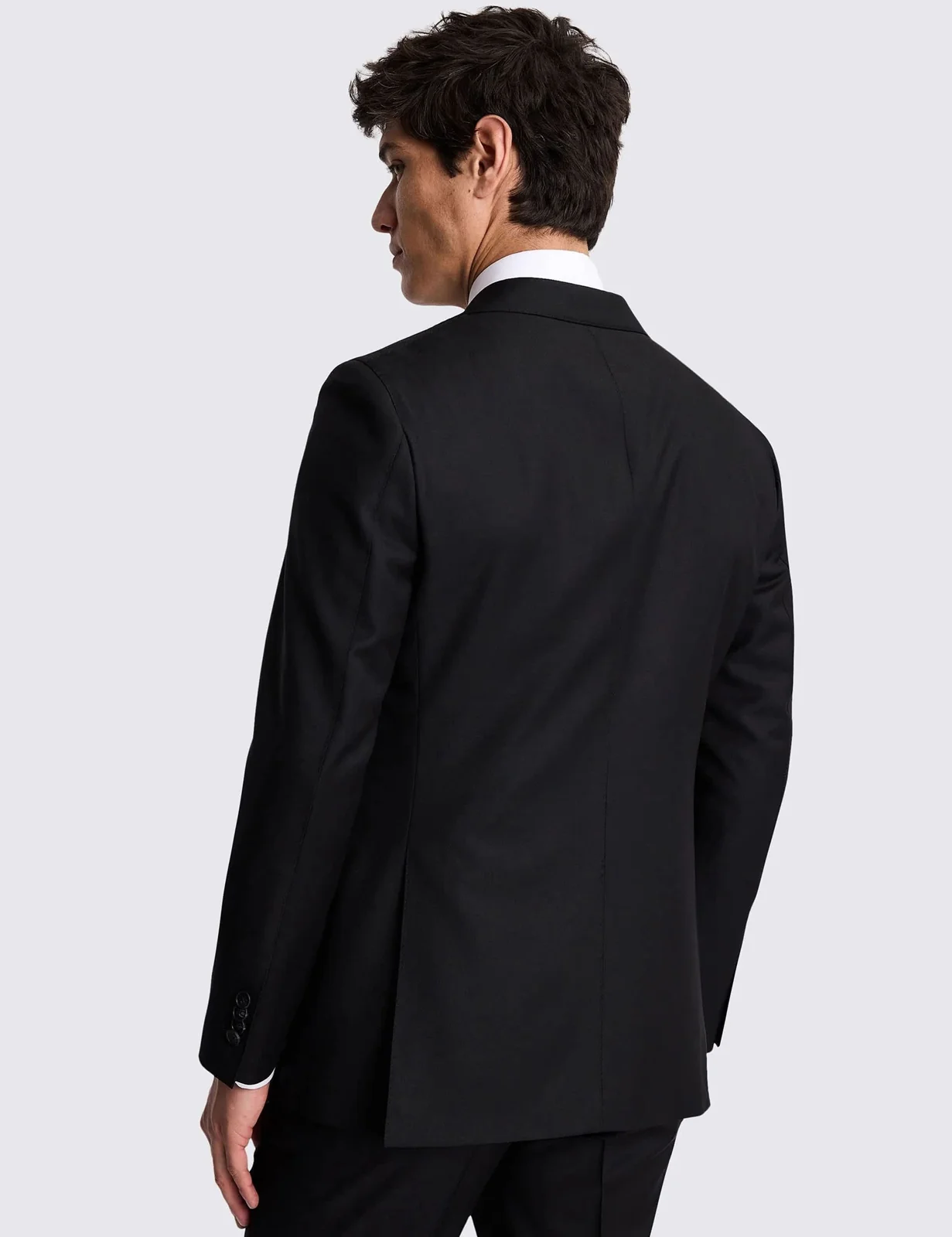 Tailored Fit Italian Wool Twill Suit Jacket thumbnail 3