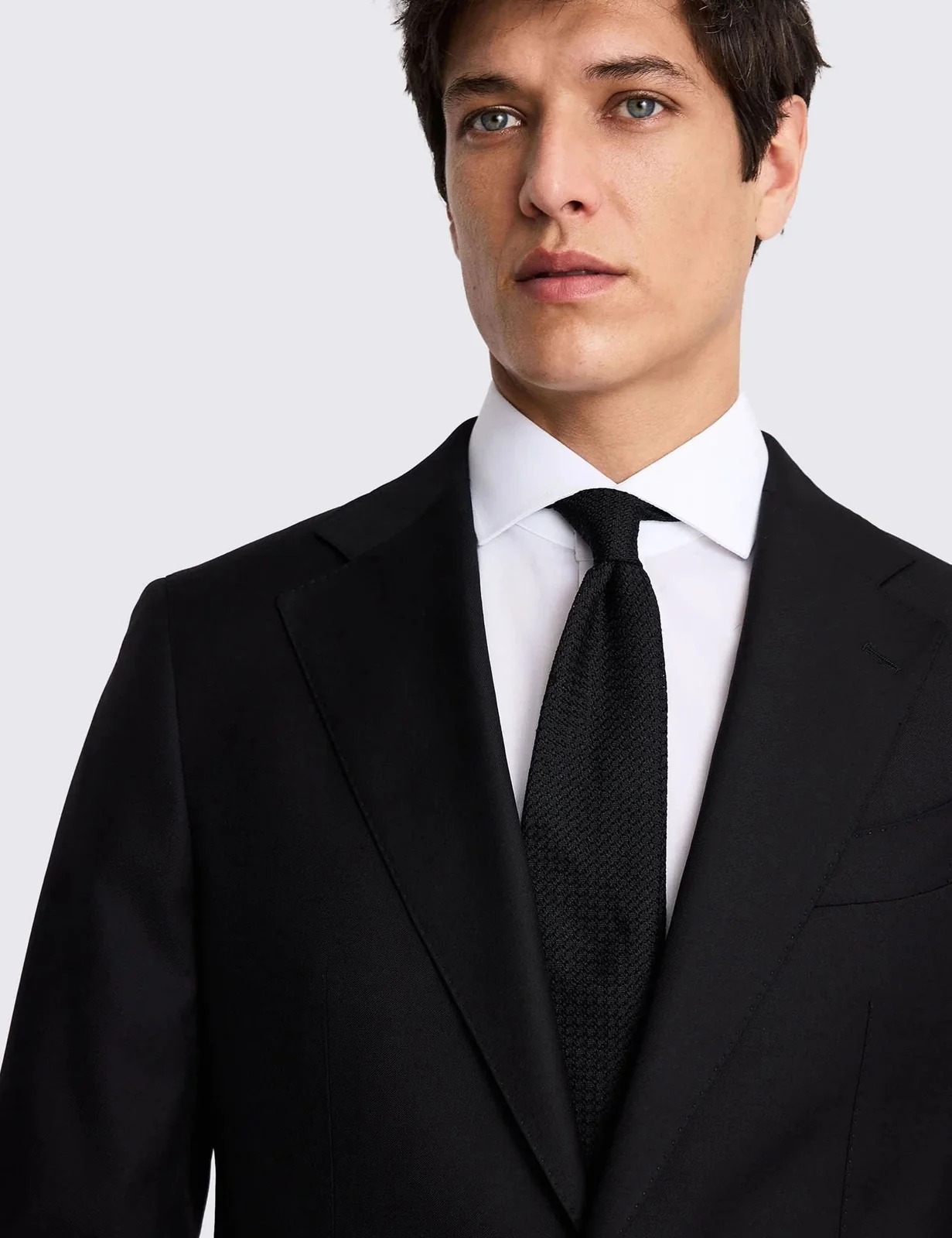 Tailored Fit Italian Wool Twill Suit Jacket thumbnail 6