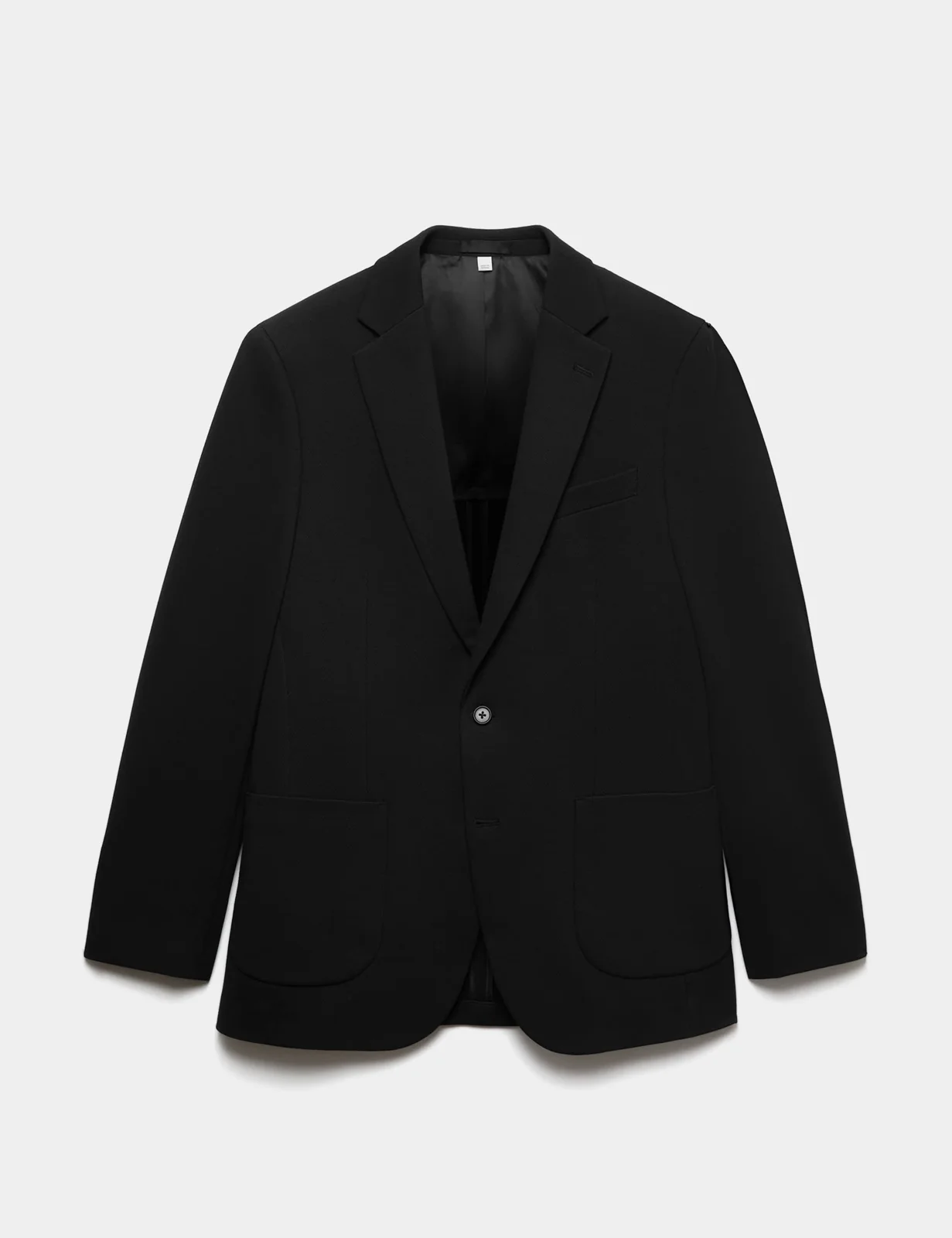 Tailored Fit Jersey Textured Blazer thumbnail 2