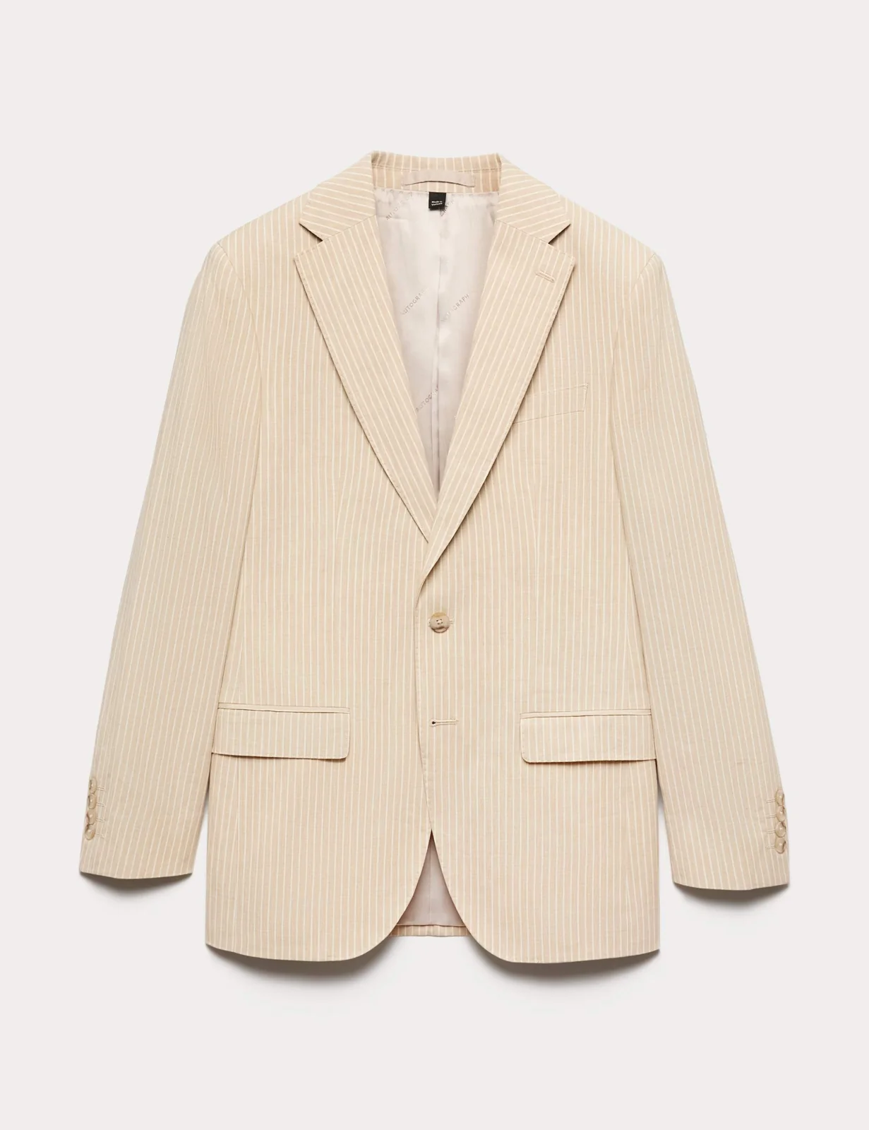 Tailored Fit Linen Rich Jacket thumbnail 3