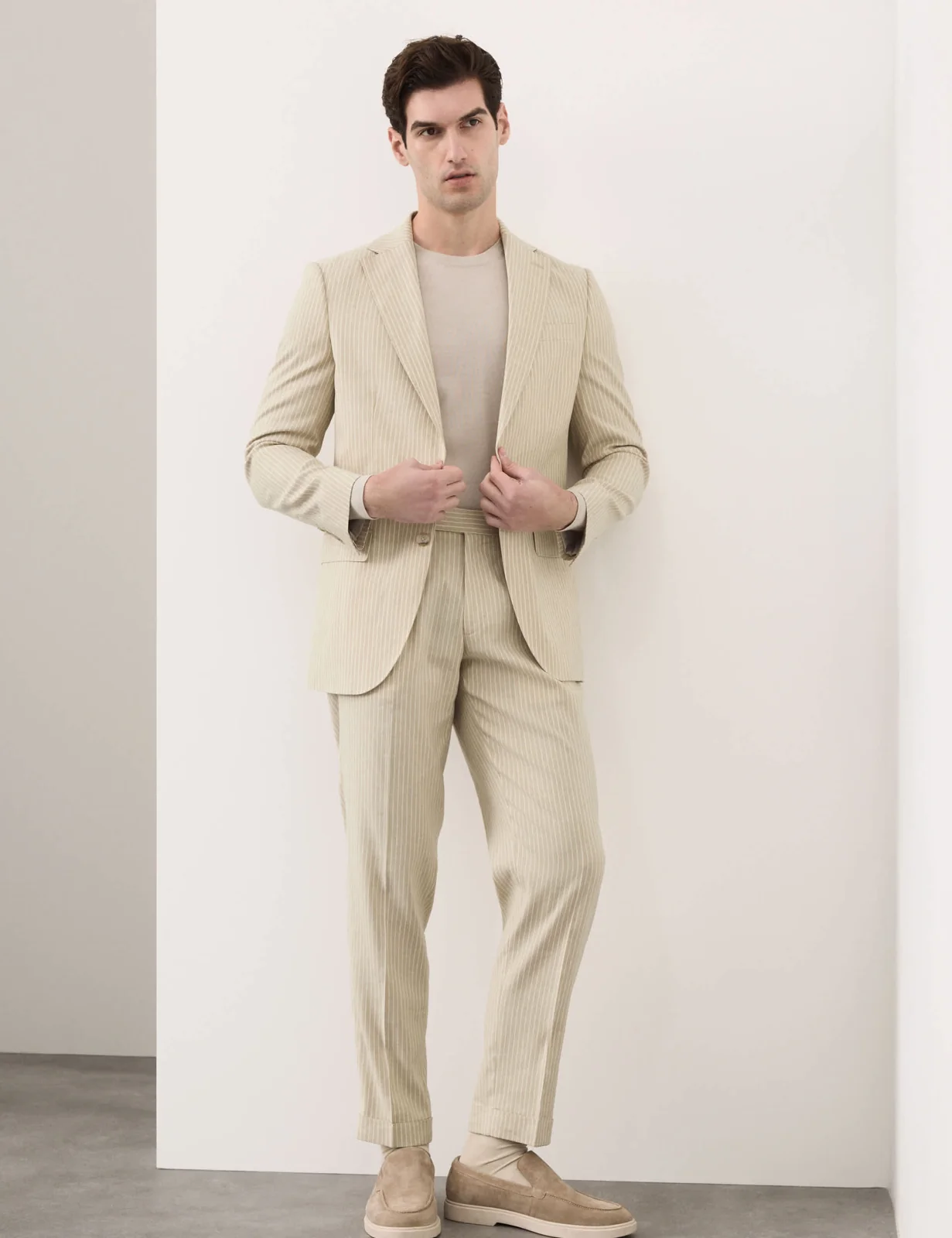 Tailored Fit Linen Rich Jacket thumbnail 8