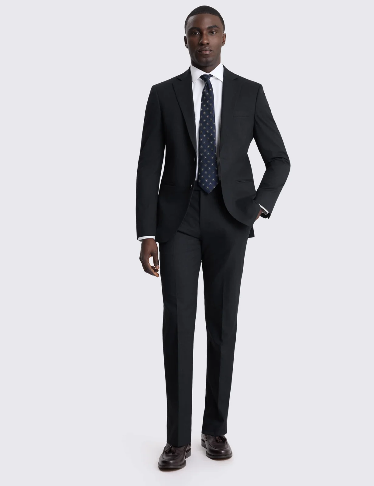 Tailored Fit Puppytooth Stretch Suit Jacket thumbnail 4