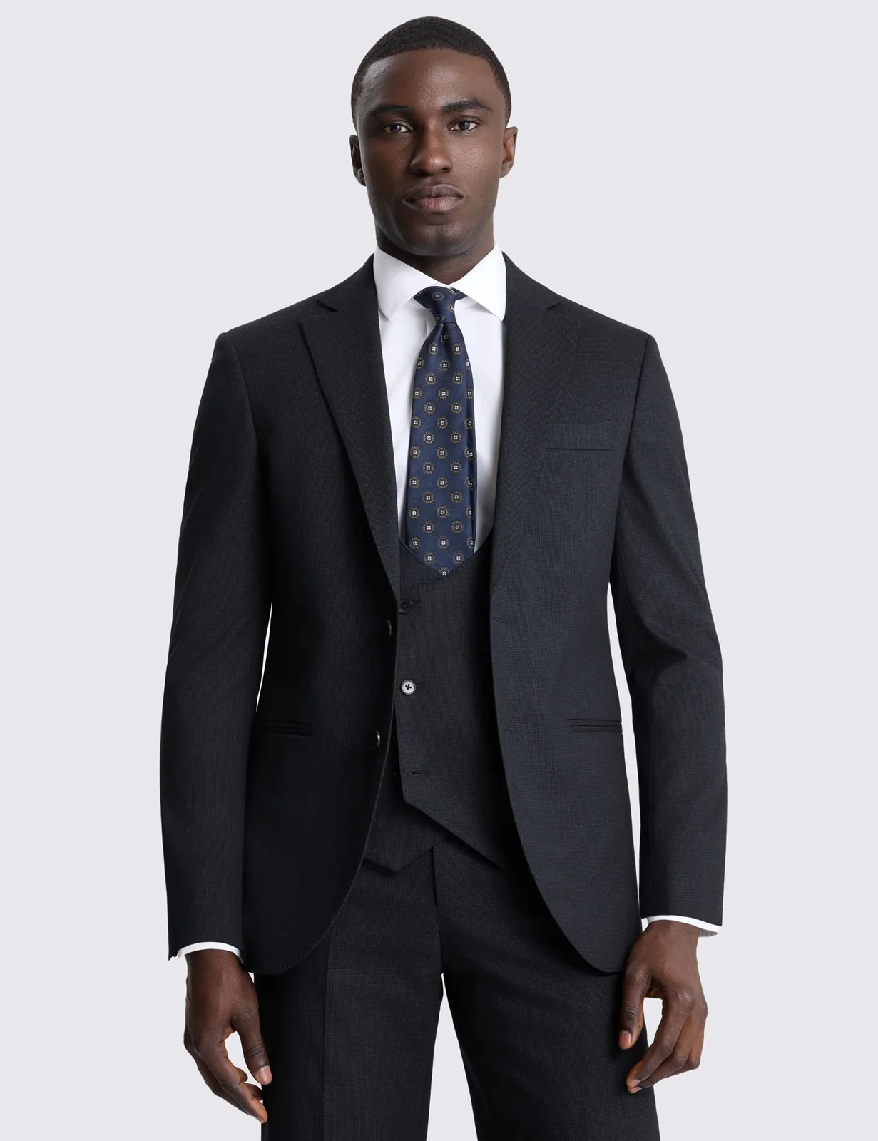Tailored Fit Puppytooth Stretch Suit Jacket thumbnail 5