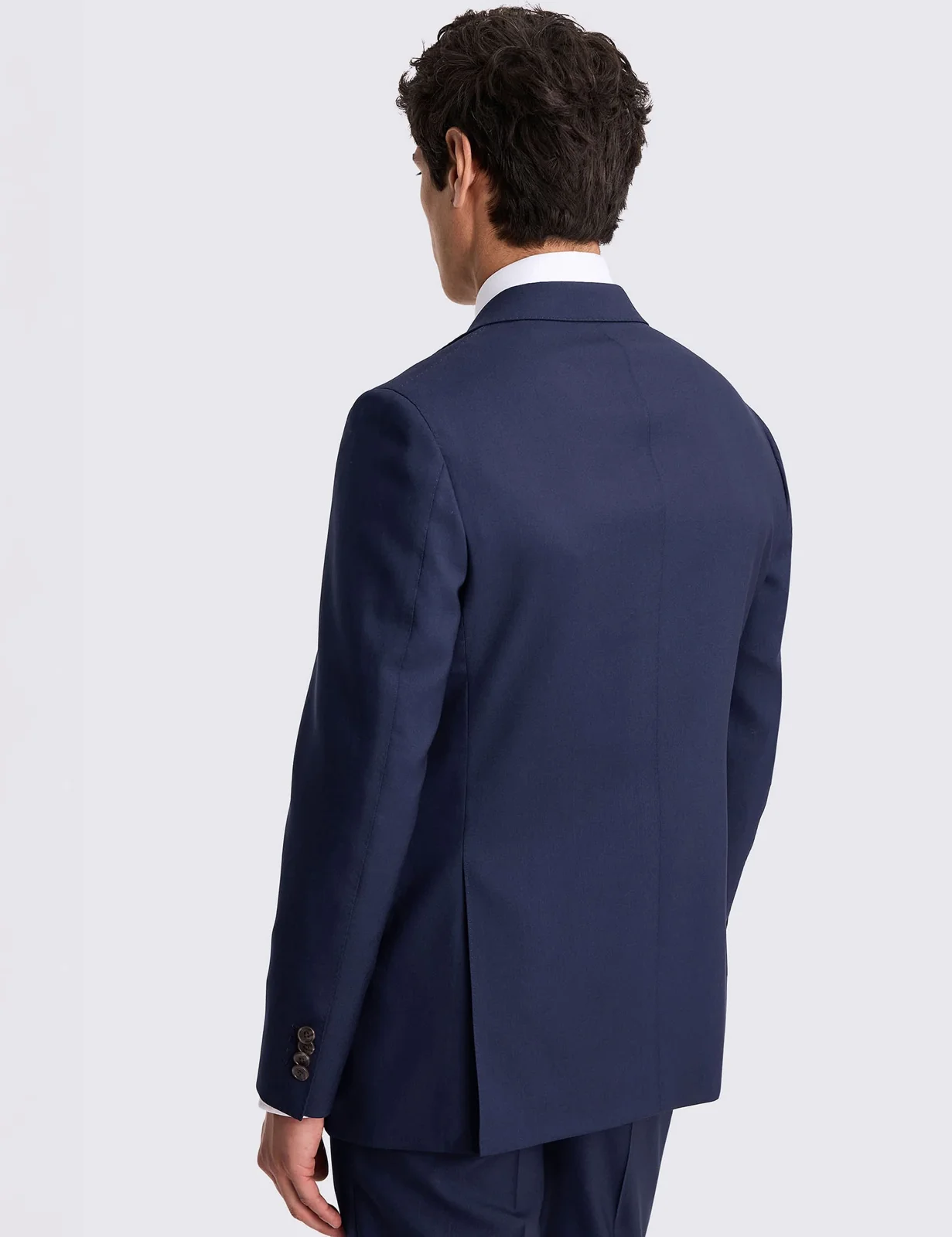 Tailored Fit Pure Italian Wool Suit Jacket thumbnail 3