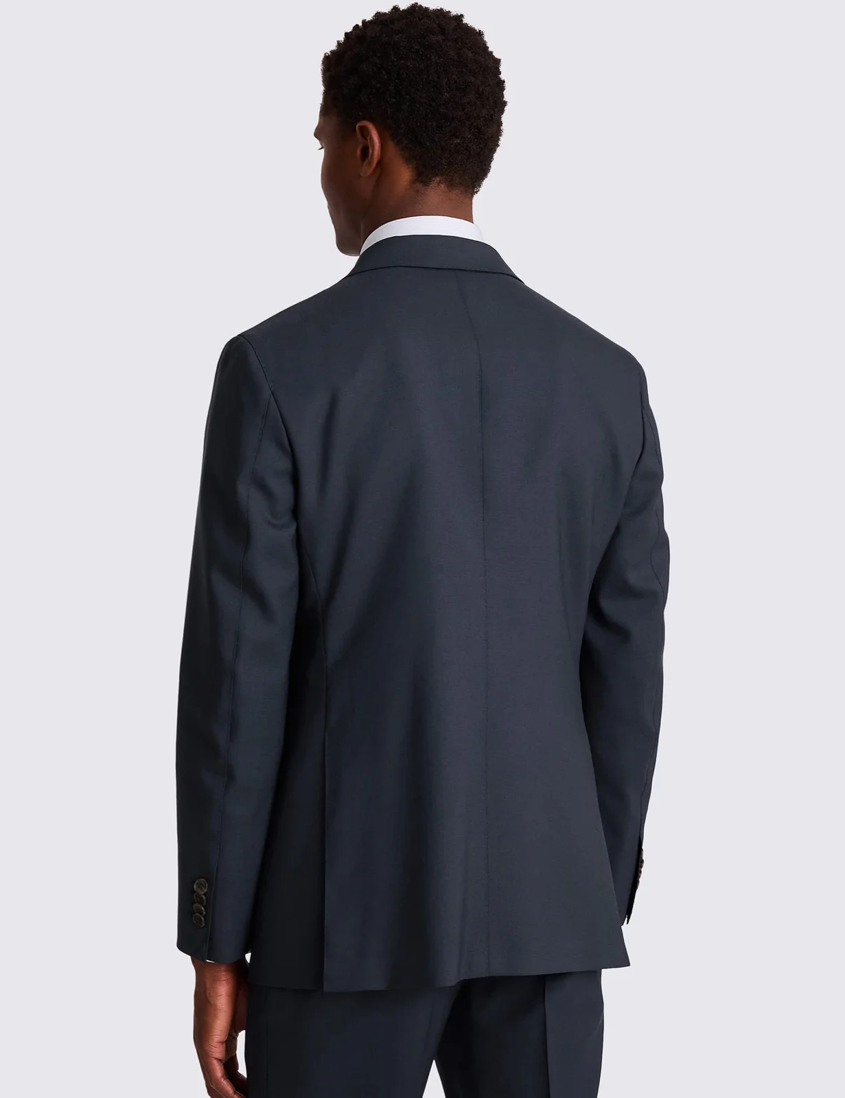 Tailored Fit Pure Wool Double Breasted Blazer thumbnail 3