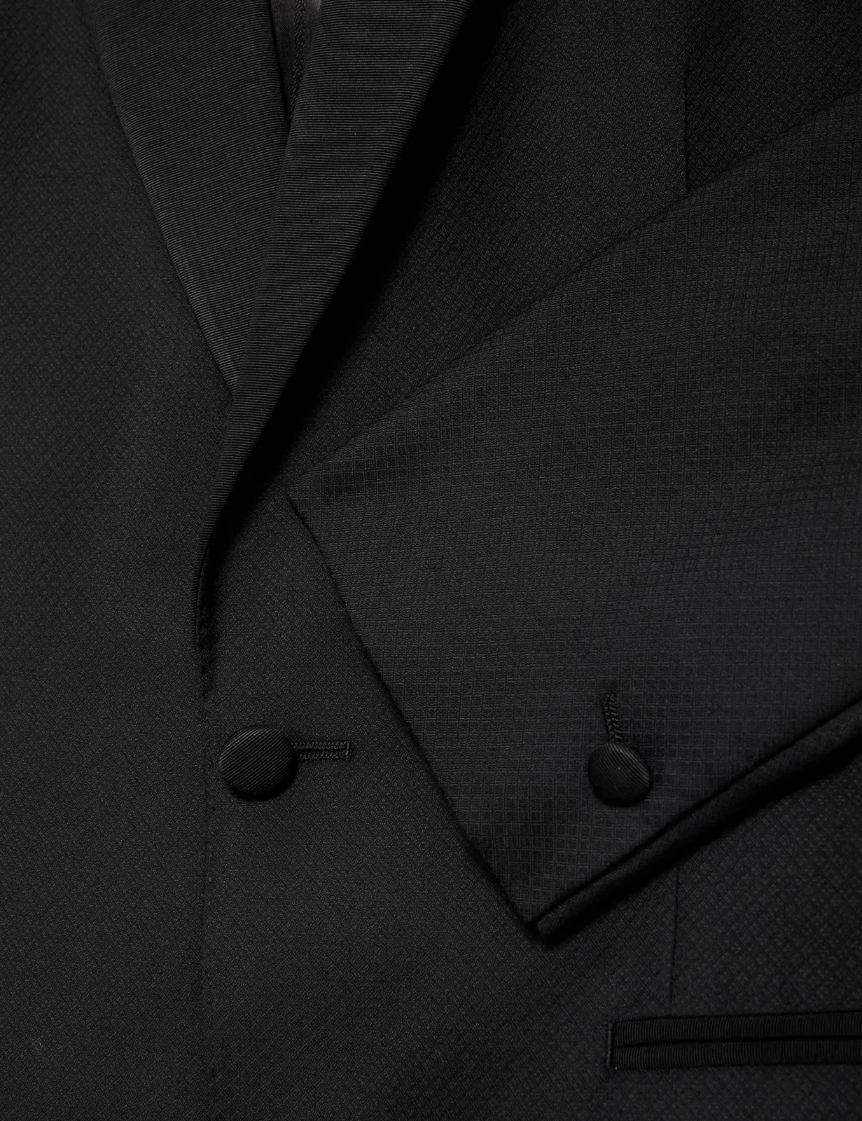 Tailored Fit Pure Wool Tuxedo Jacket thumbnail 3