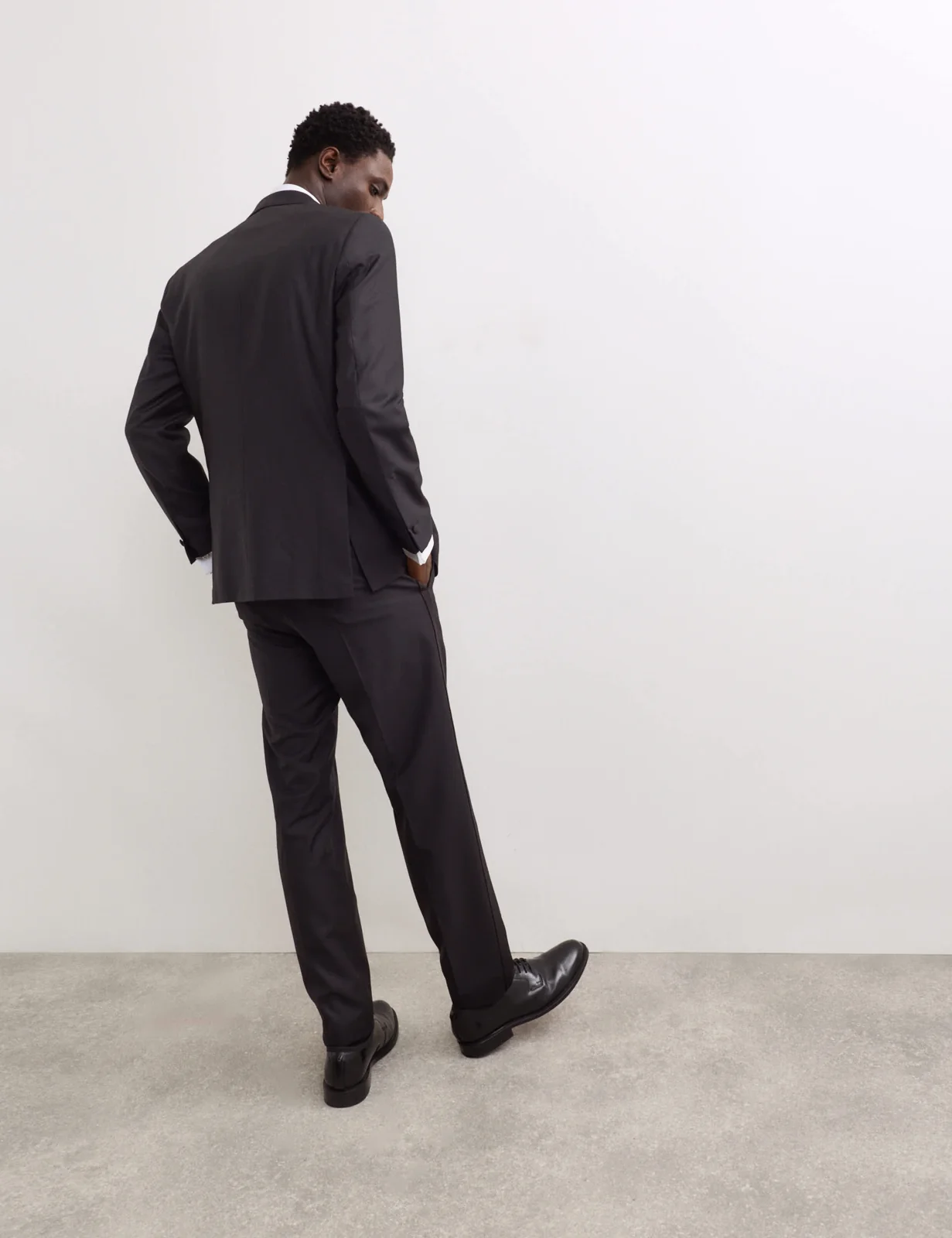 Tailored Fit Pure Wool Tuxedo Jacket thumbnail 8