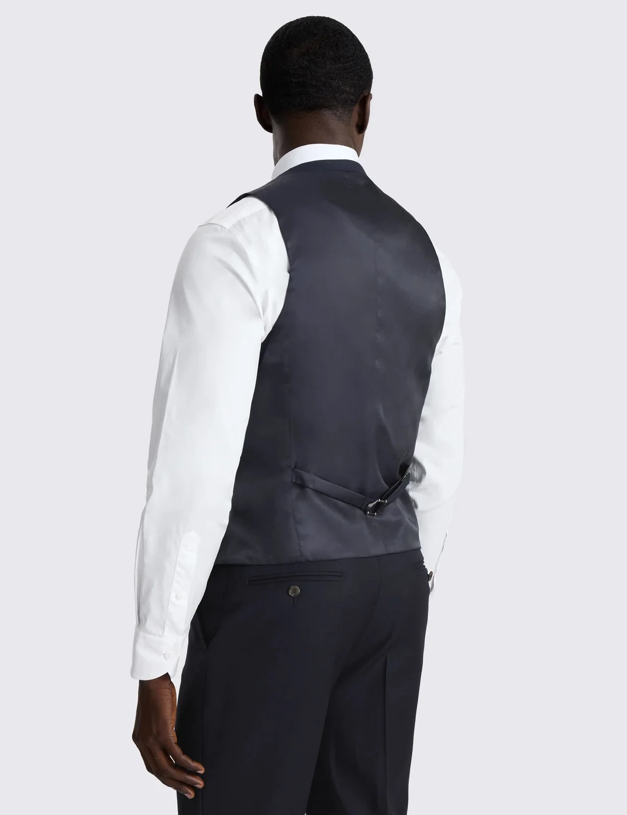 Tailored Fit Pure Wool Twill Waistcoat thumbnail 3