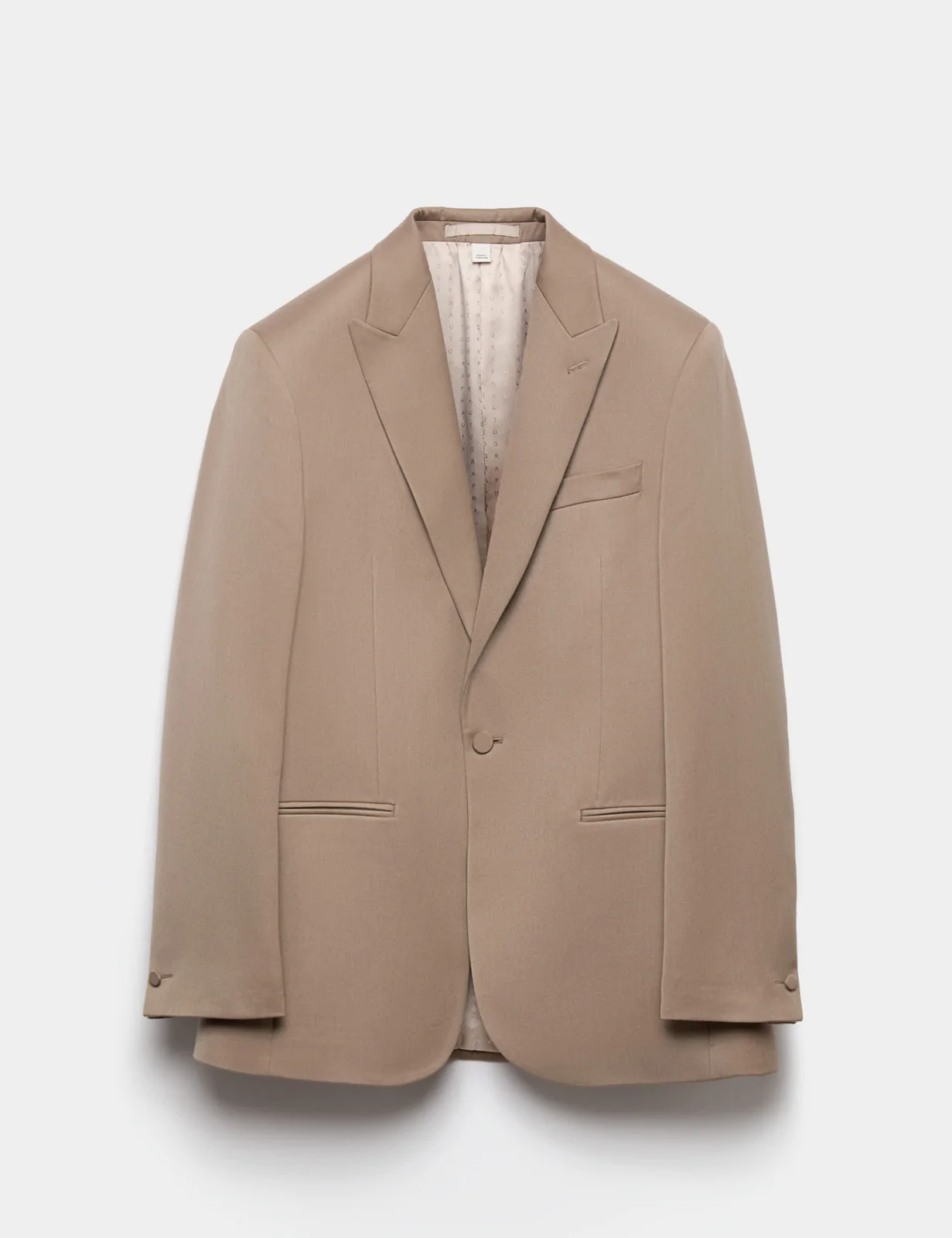Tailored Fit Sateen Stretch Tuxedo Jacket thumbnail 2