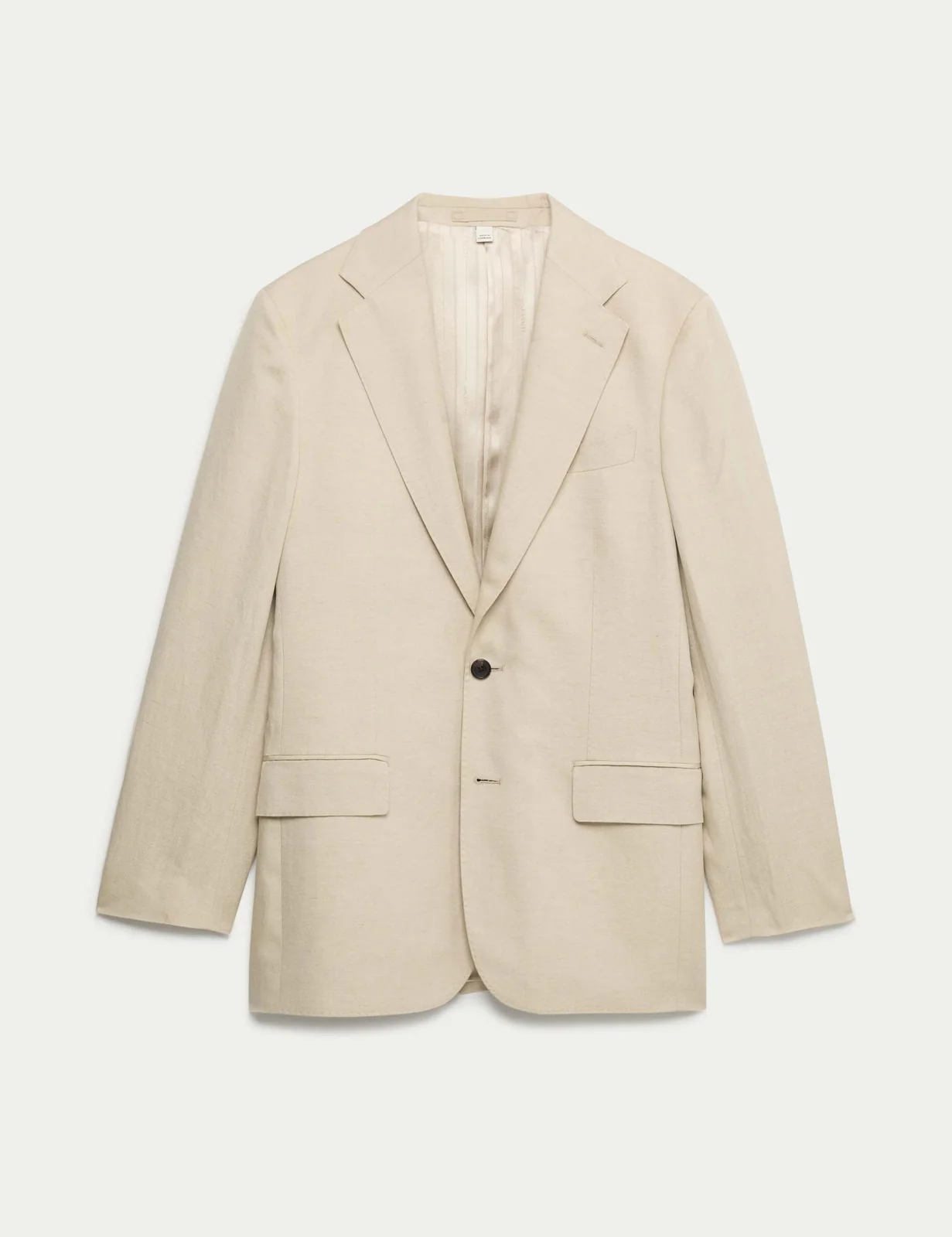 Tailored Fit Italian Silk & Linen Suit Jacket thumbnail 2