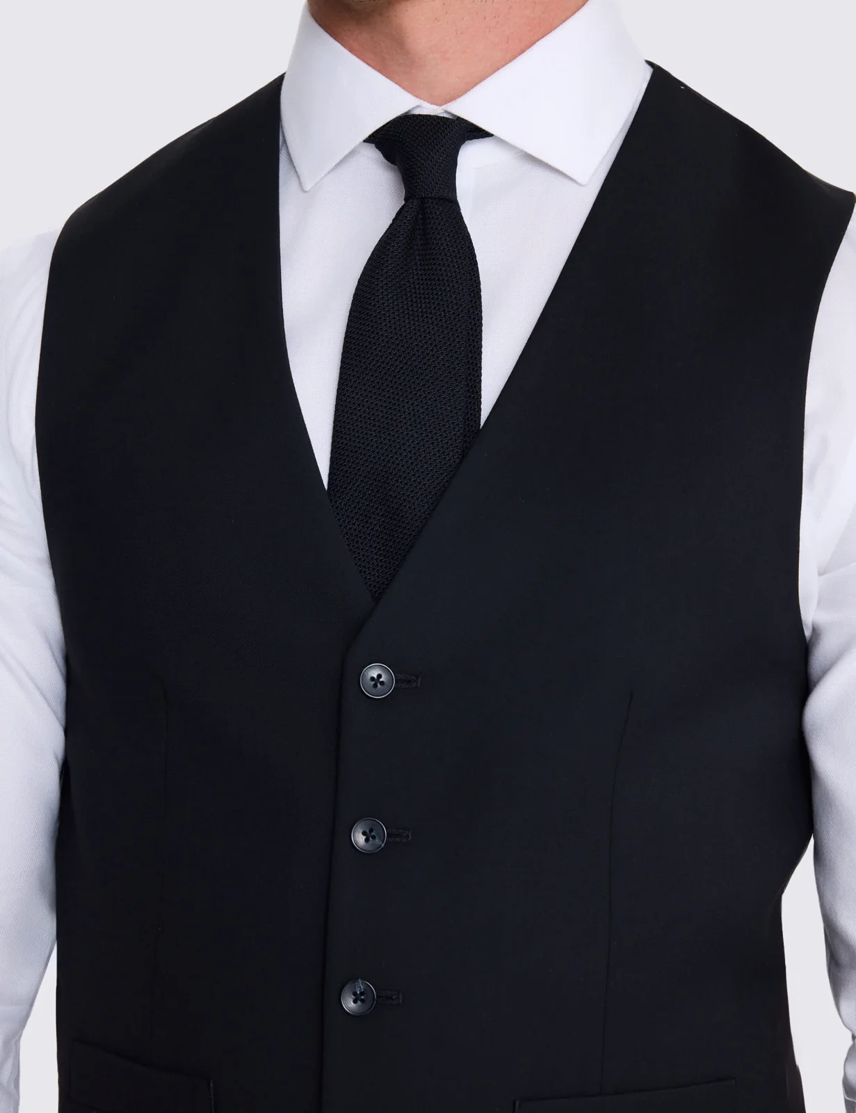 Tailored Fit Stretch Waistcoat thumbnail 3