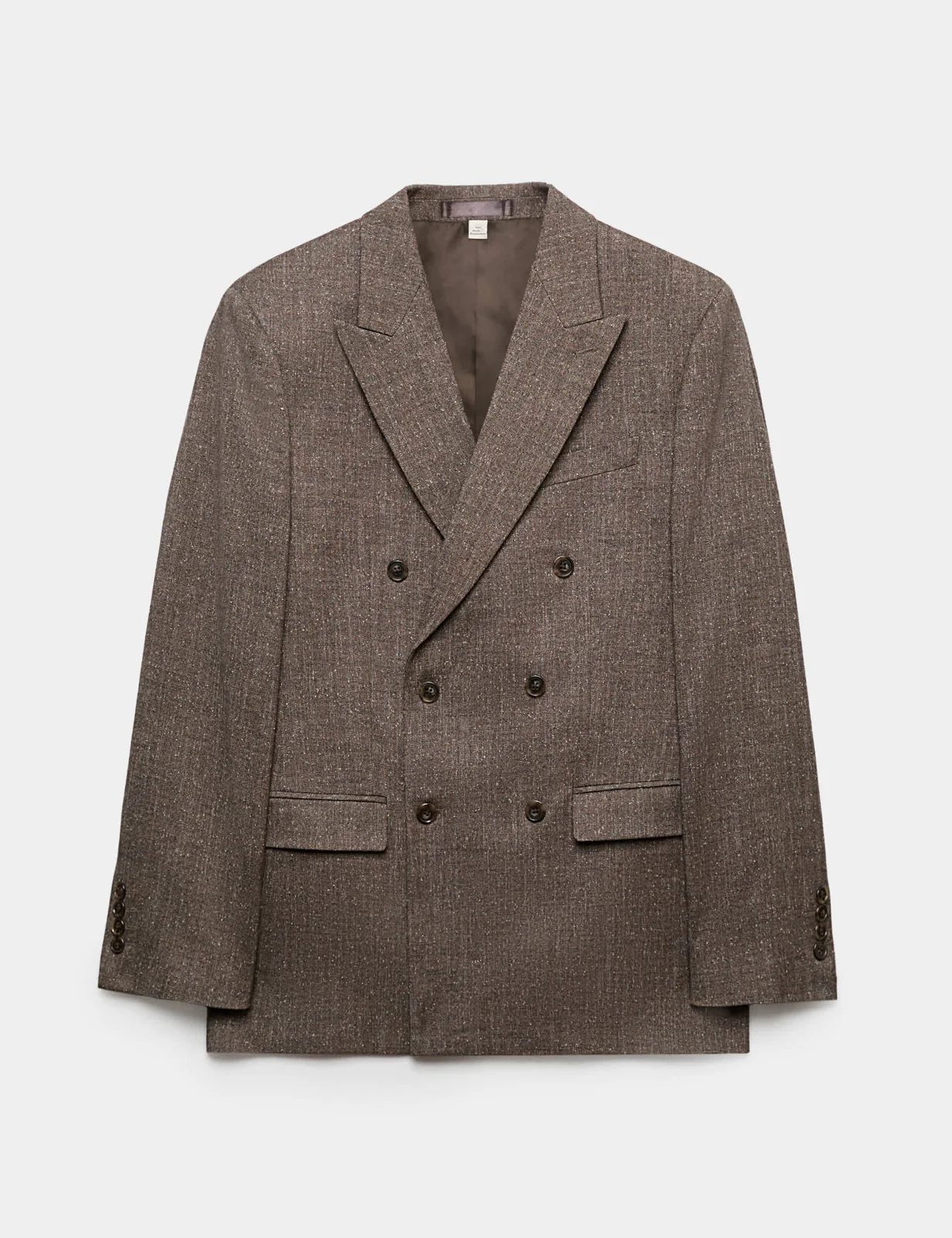 Tailored Fit Textured Stretch Suit Jacket thumbnail 2