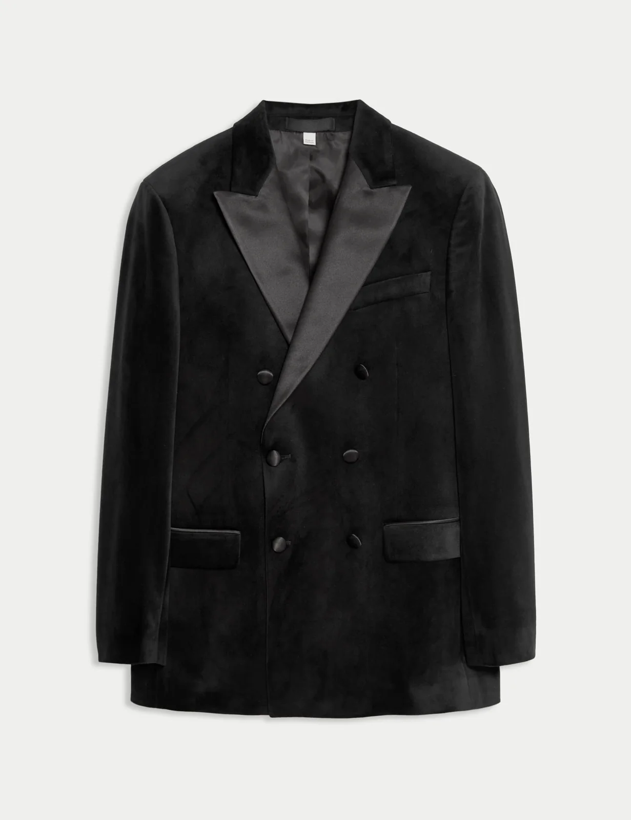 Tailored Fit Velvet Suit Jacket primary image