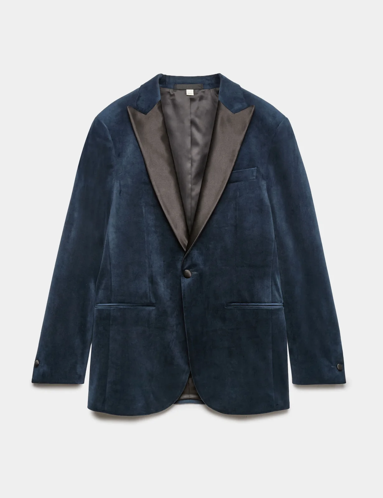 Tailored Fit Velvet Tuxedo Jacket