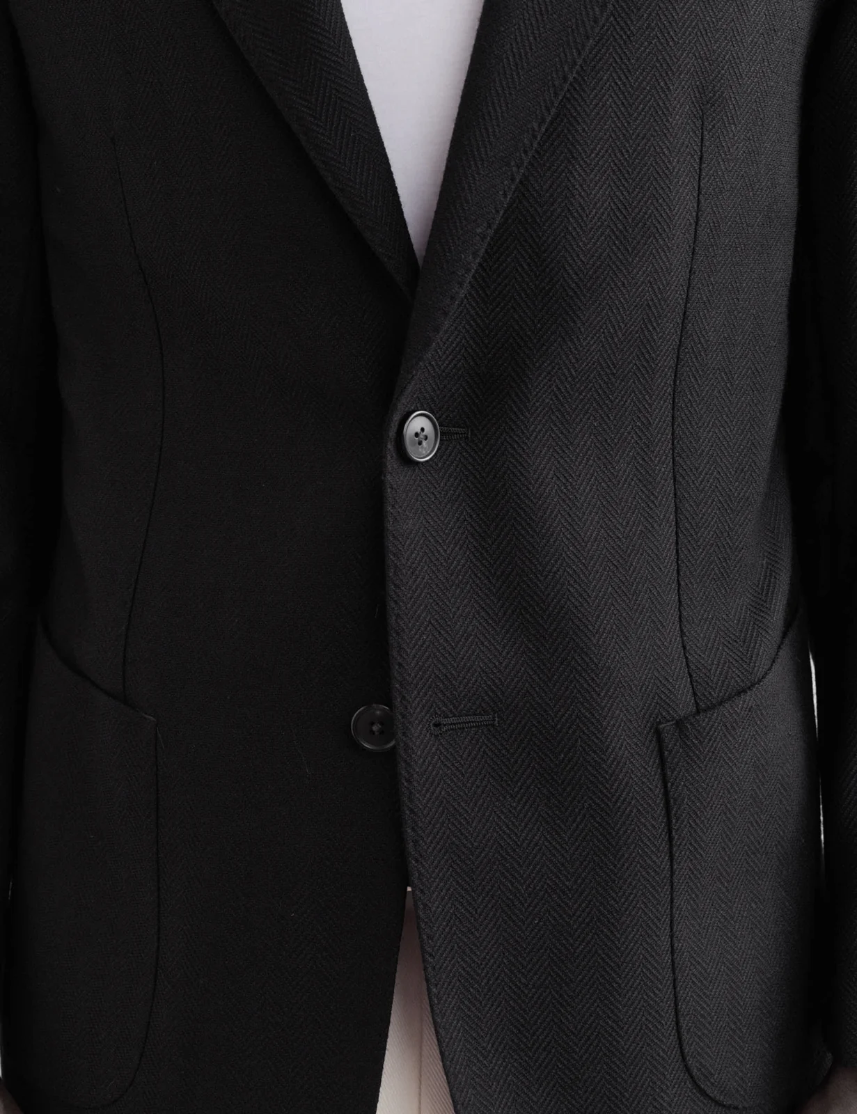Tailored Fit Wool Herringbone Blazer thumbnail 5