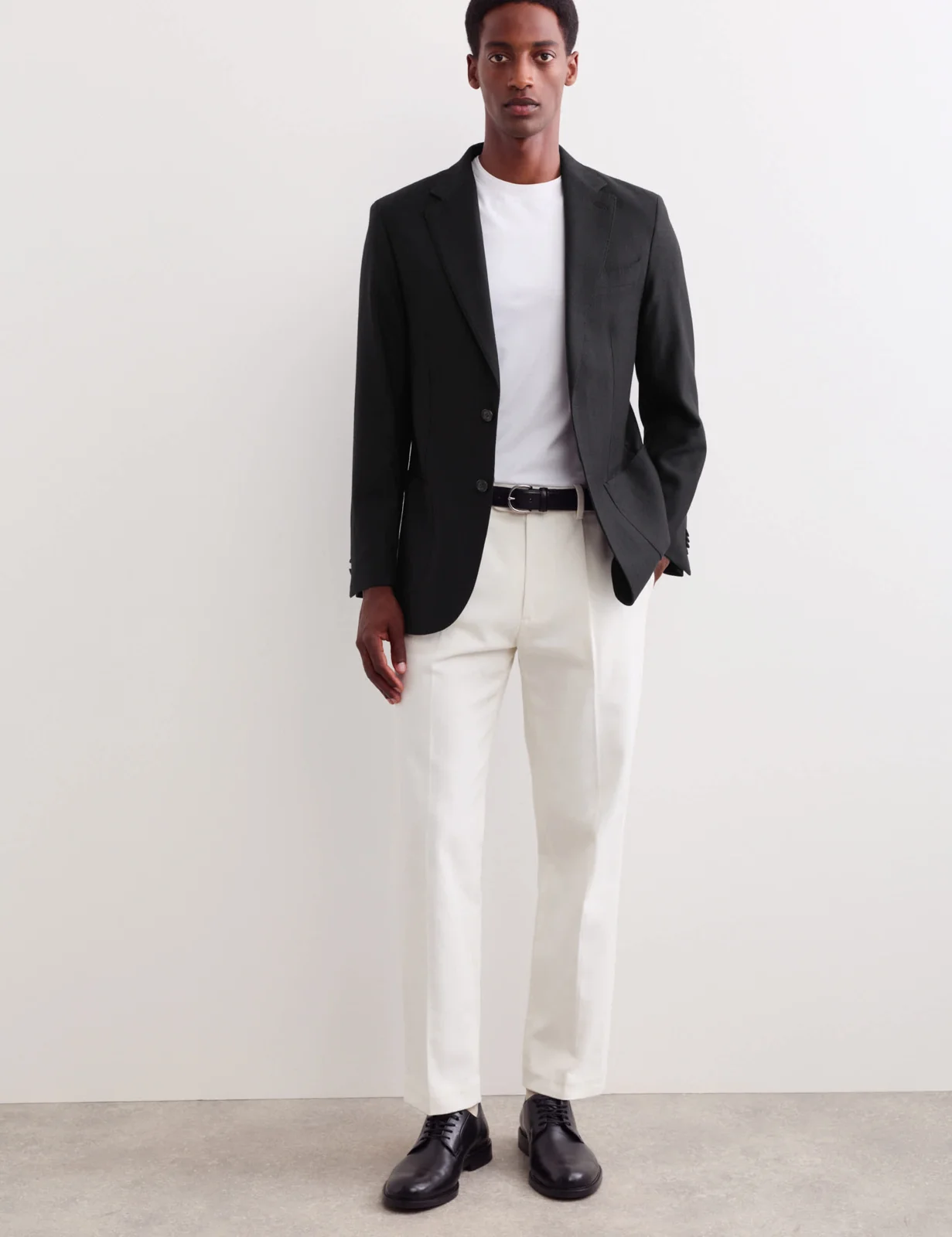 Tailored Fit Wool Herringbone Blazer thumbnail 7