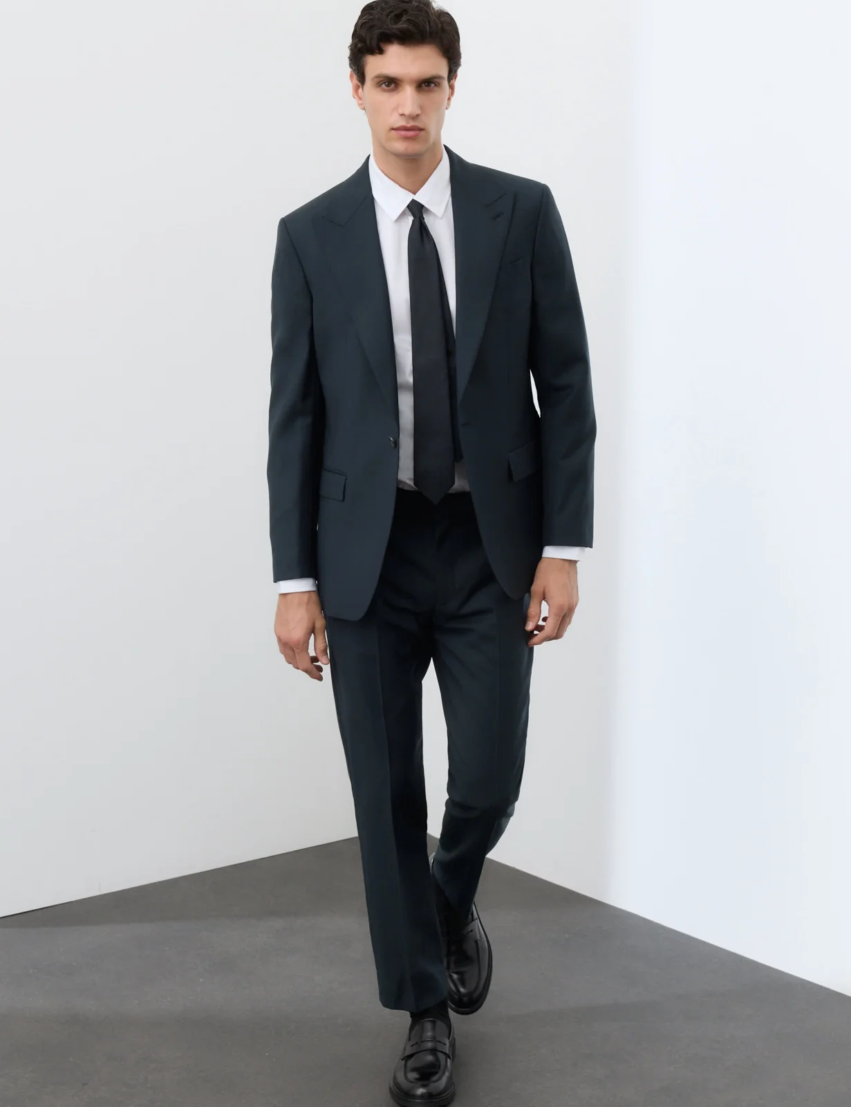 Tailored Fit Wool Rich Jacket with Mohair thumbnail 4