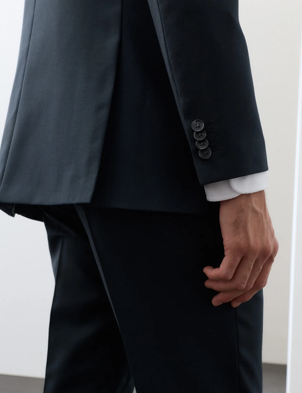 Tailored Fit Wool Rich Jacket with Mohair thumbnail 5