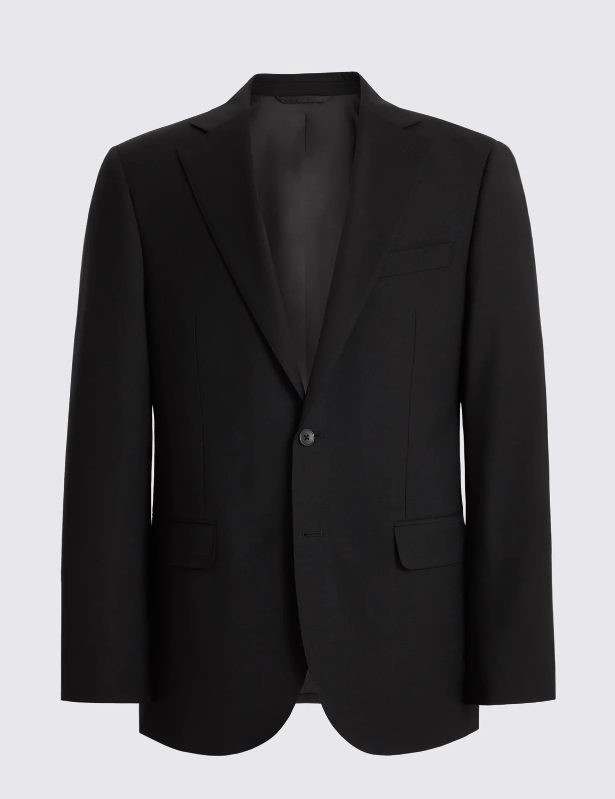 Tailored Fit Wool Rich Performance Suit Jacket thumbnail 6