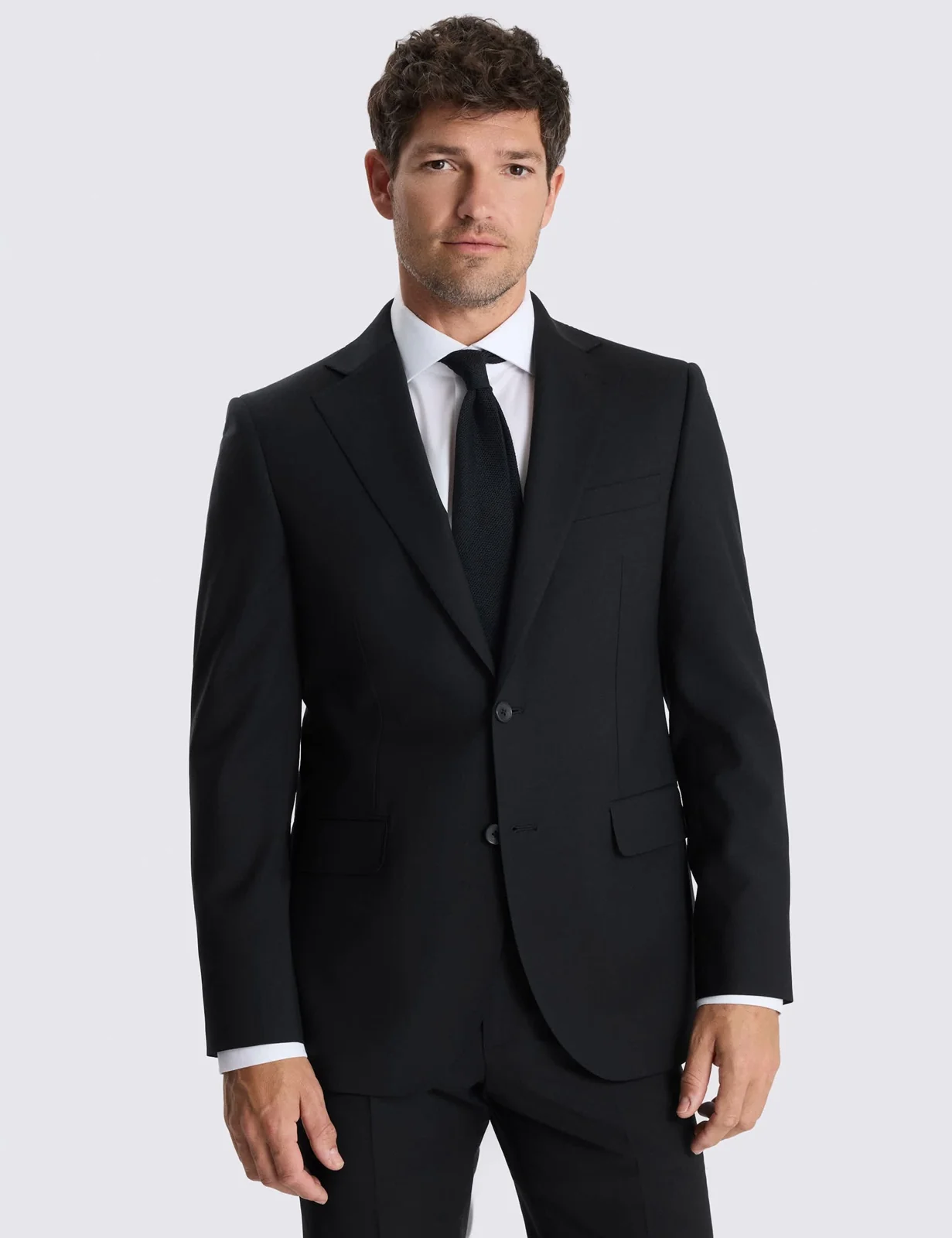 Tailored Fit Wool Rich Performance Suit Jacket primary image