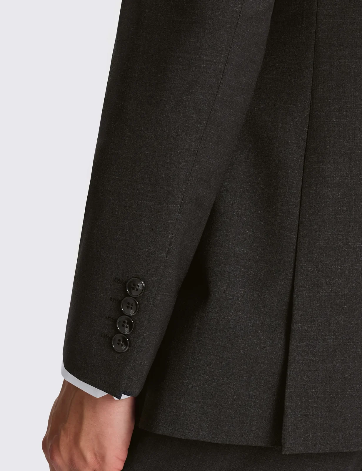 Tailored Fit Wool Rich Suit Jacket thumbnail 6