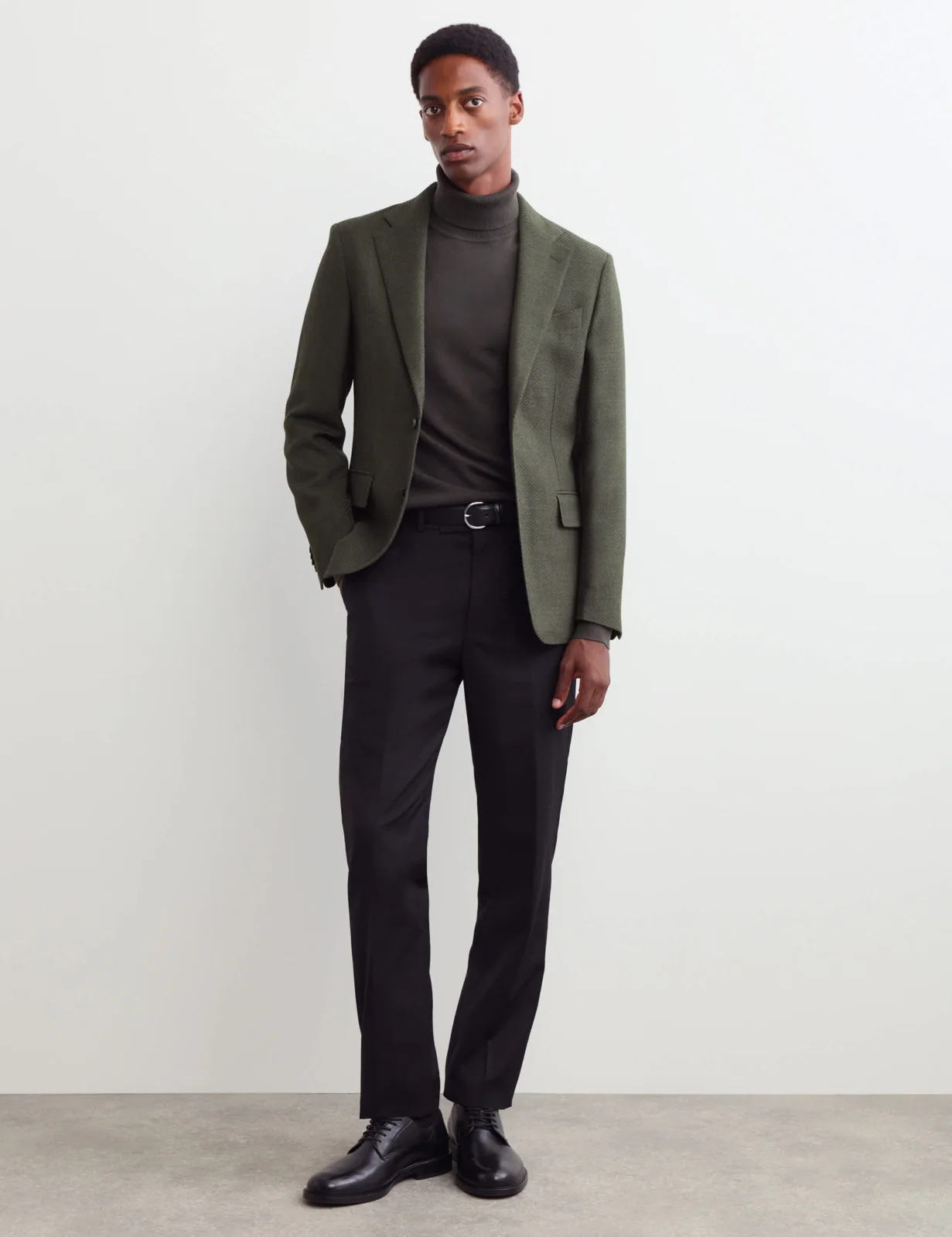 Tailored Fit Wool Rich Twill Blazer thumbnail 7