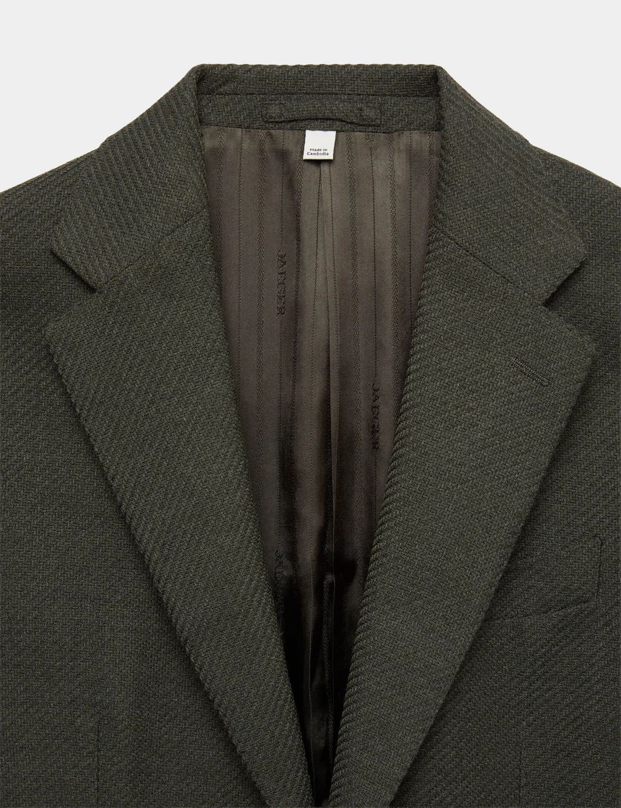 Tailored Fit Wool Rich Twill Blazer thumbnail 8