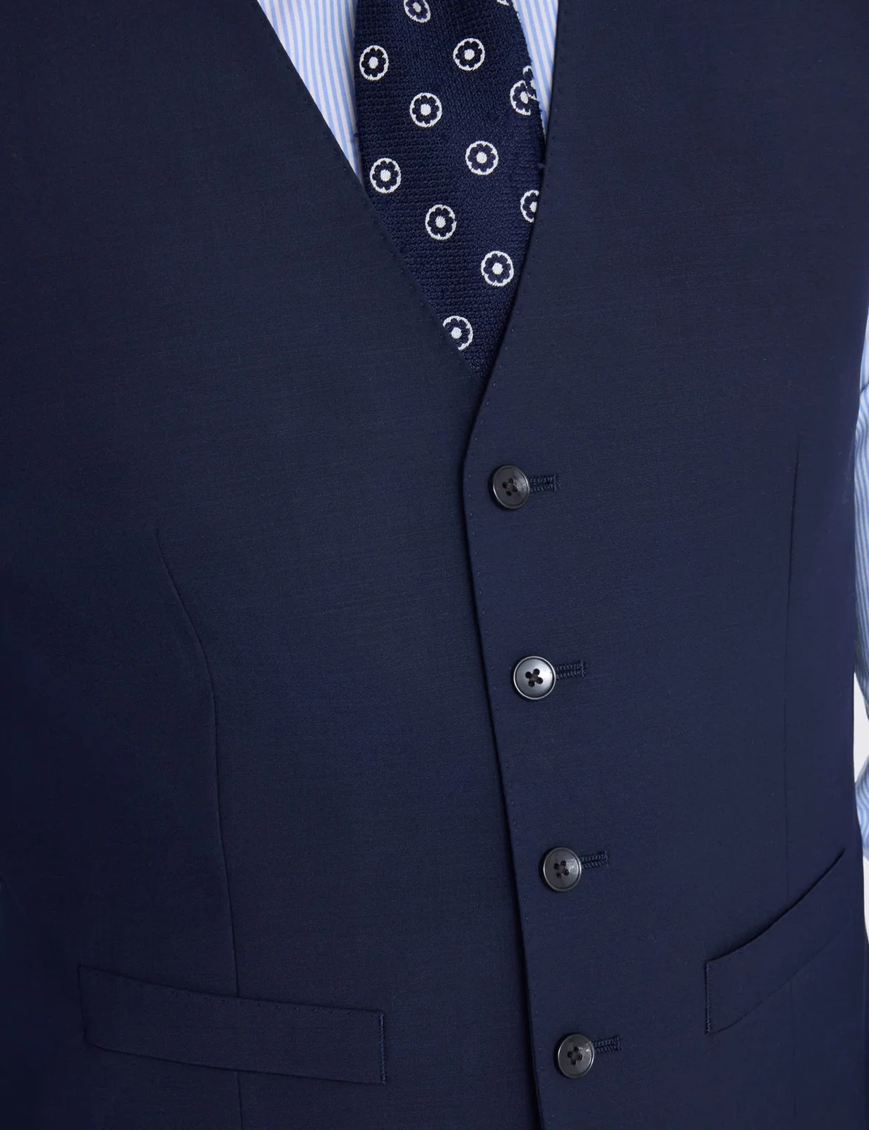 Tailored Fit Wool Rich Waistcoat thumbnail 2