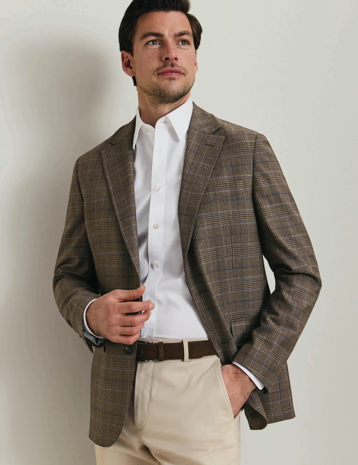 Wool Blend Wax Jacket
