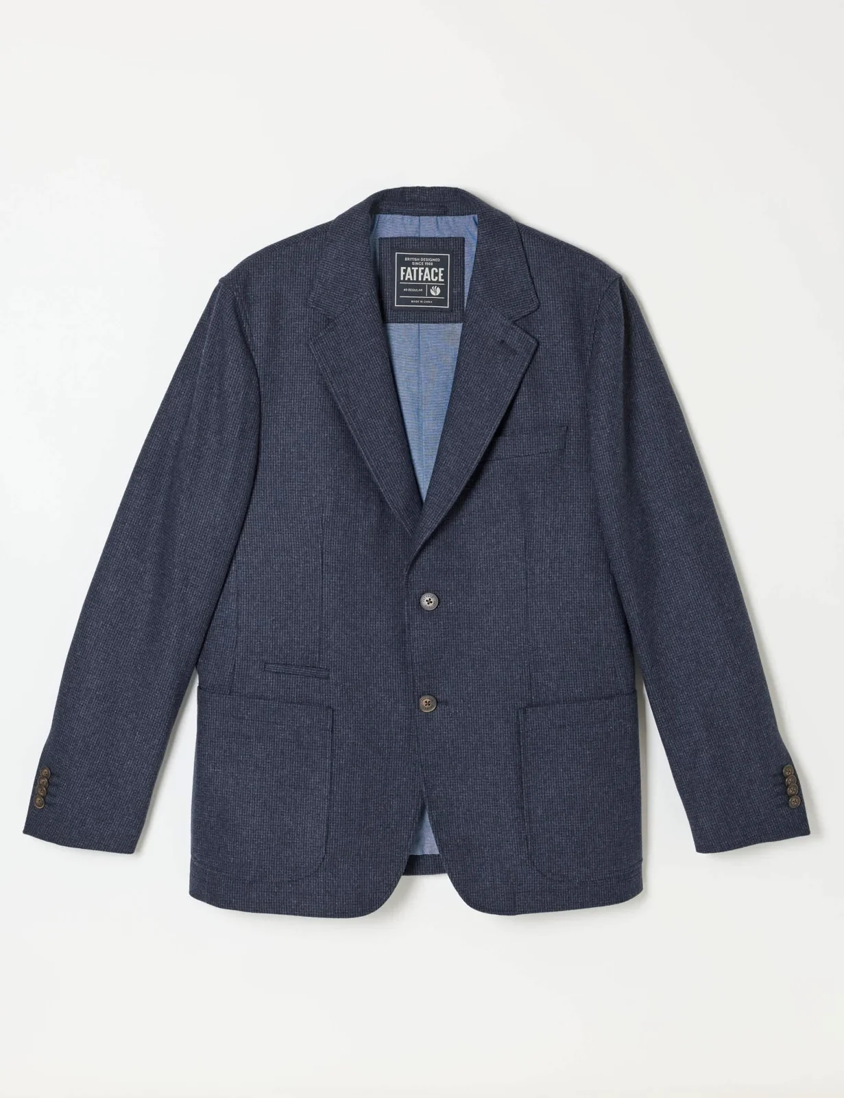 Wool Rich Check Blazer thumbnail 2