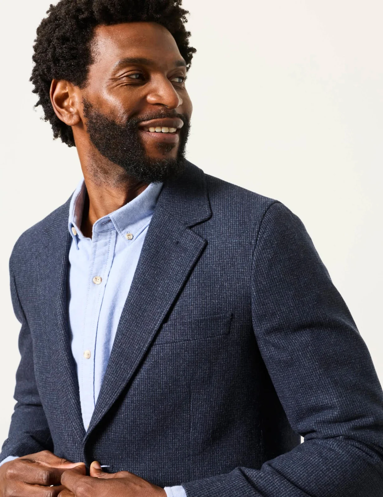 Wool Rich Check Blazer thumbnail 5