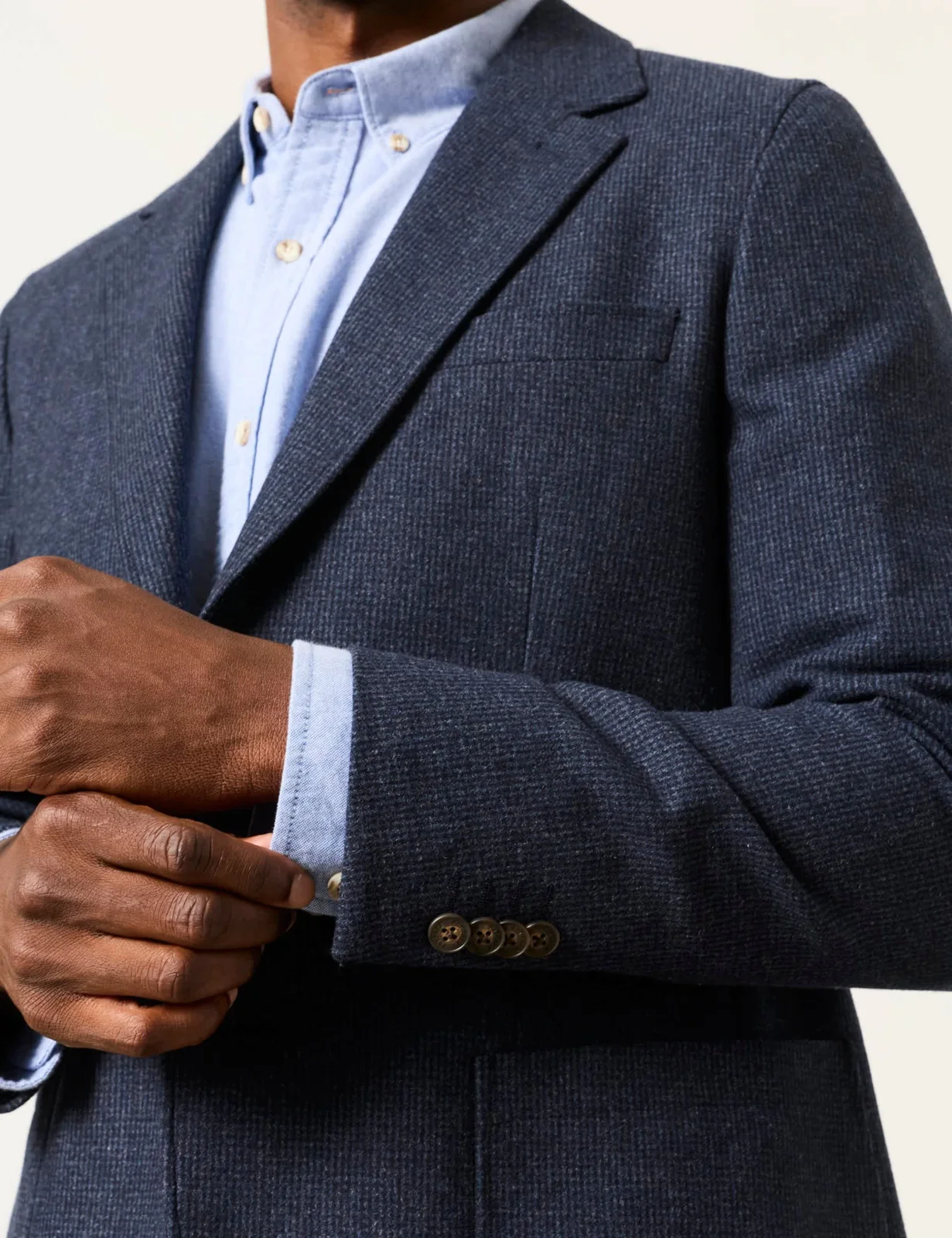 Wool Rich Check Blazer thumbnail 6