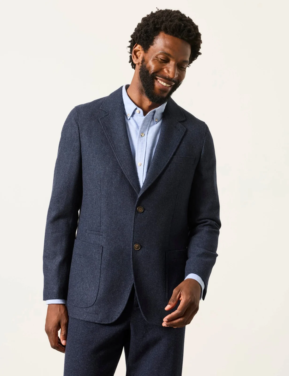 Wool Rich Check Blazer primary image