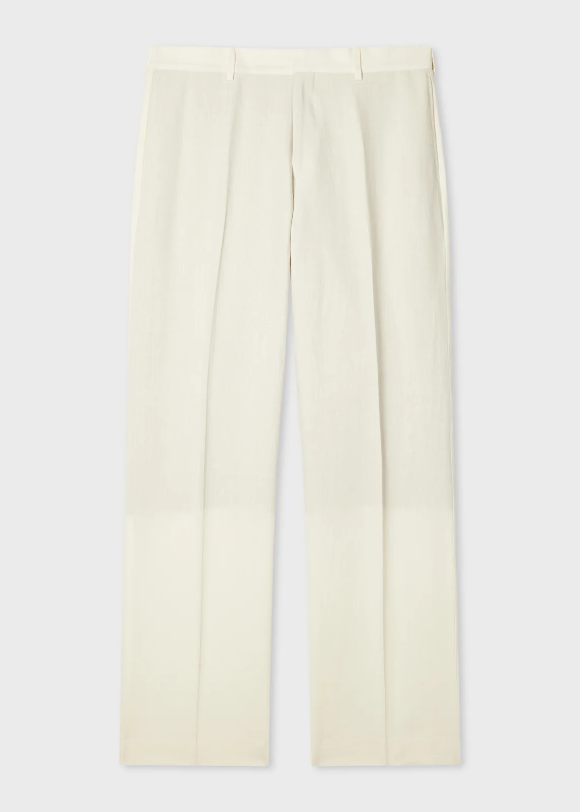Ivory Linen Trousers