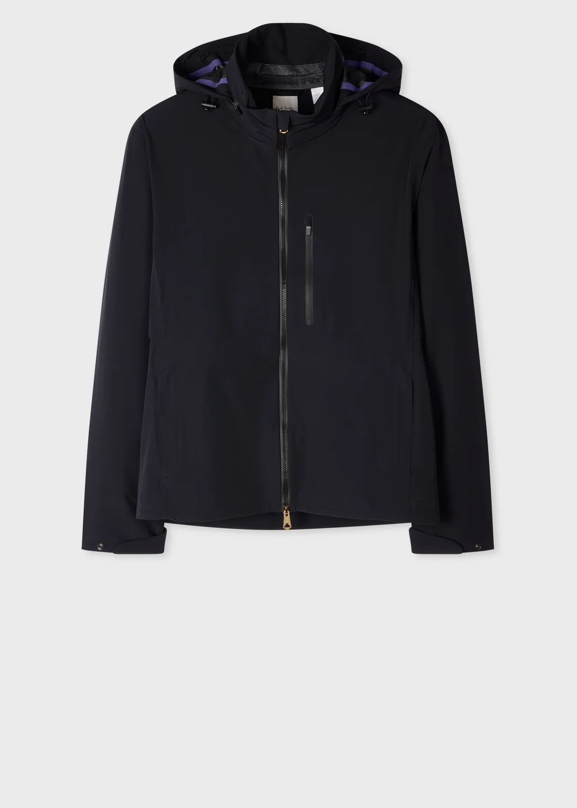 Navy 3-Layer Waterproof Travel Jacket