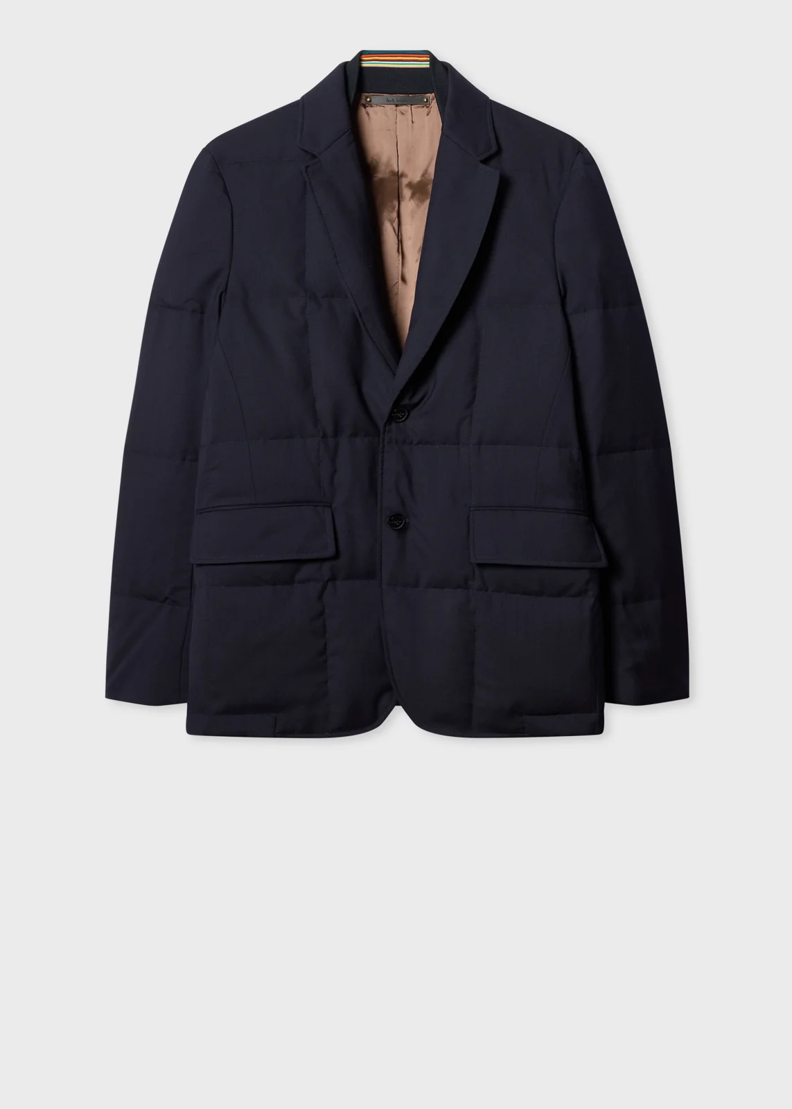 Navy Blue Quilted ' A Suit To Travel In' Blazer