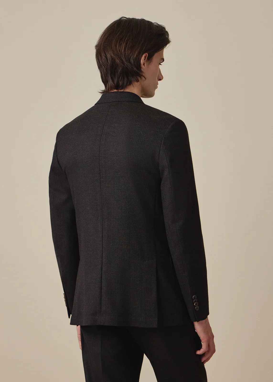 Navy Wool-Cashmere Two-Piece Suit thumbnail 4