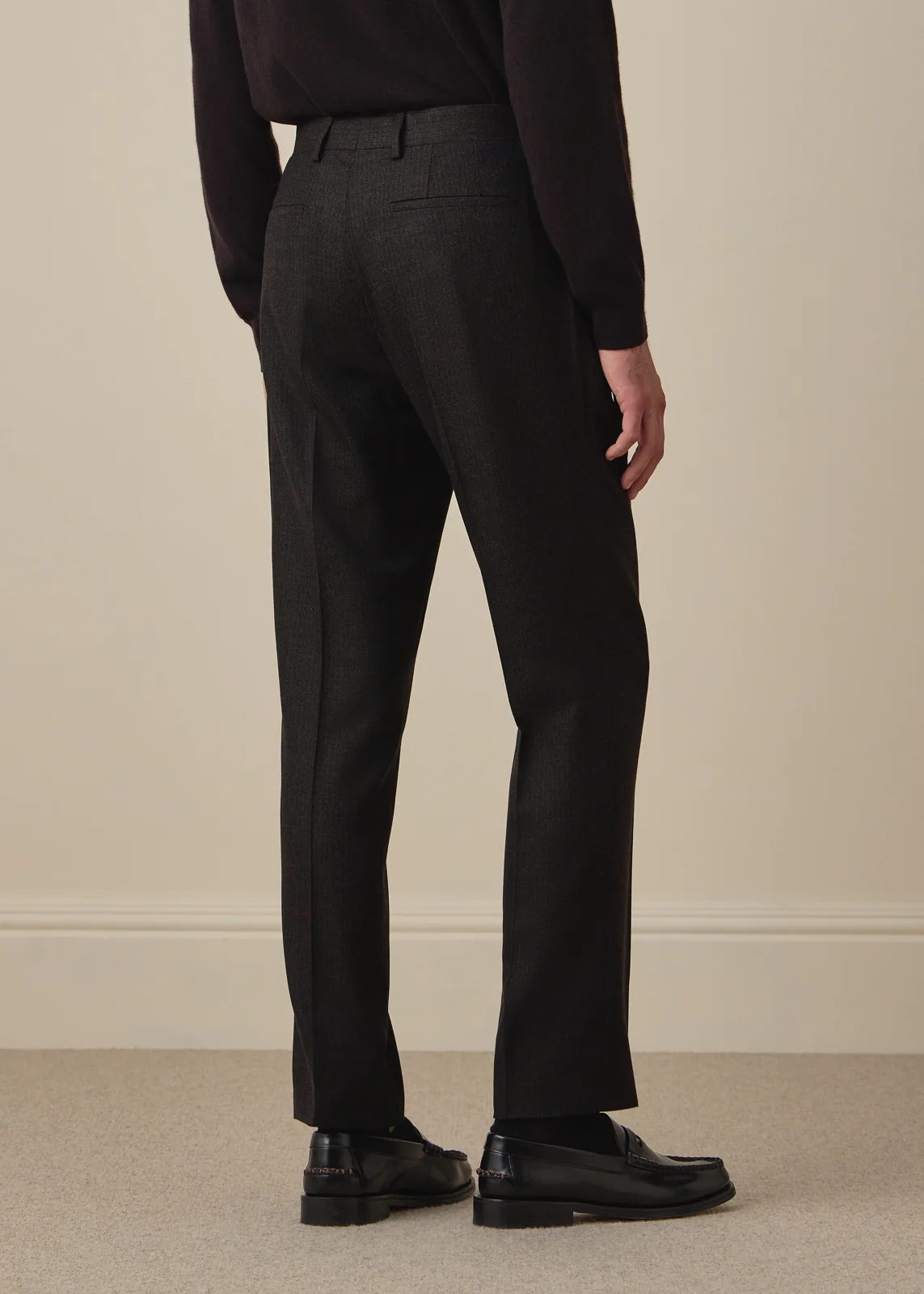 Navy Wool-Cashmere Two-Piece Suit thumbnail 6