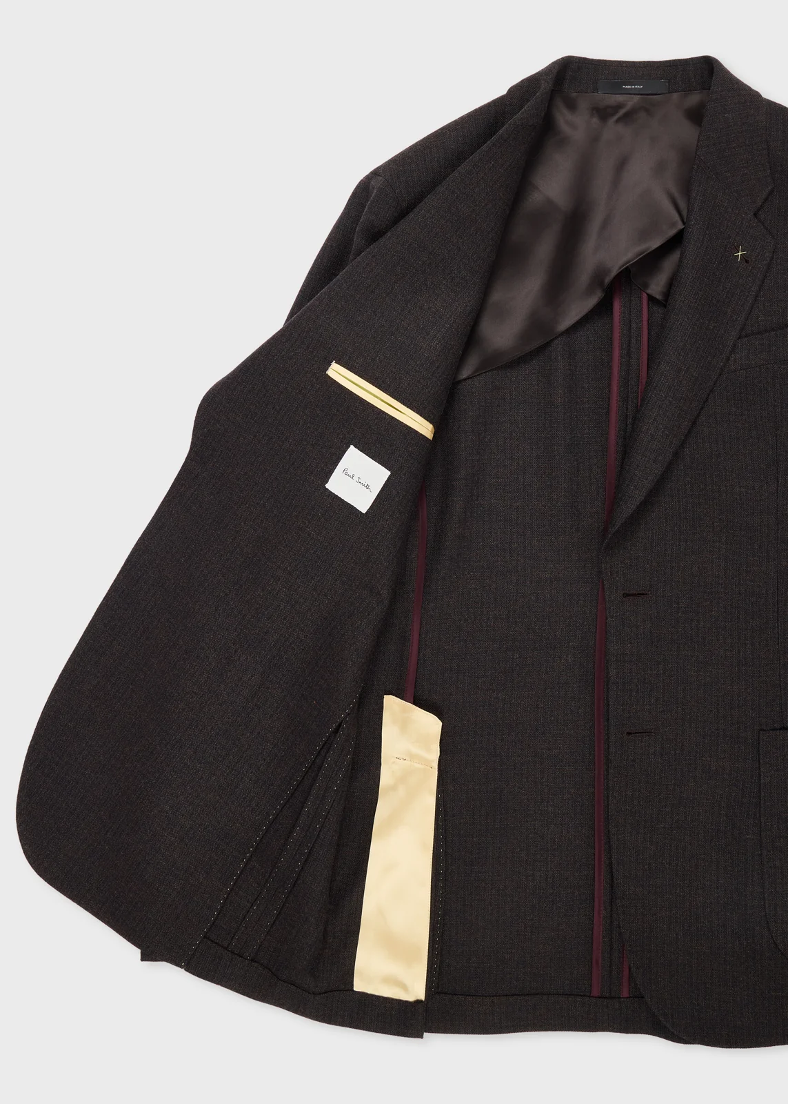 Navy Wool-Cashmere Two-Piece Suit thumbnail 7