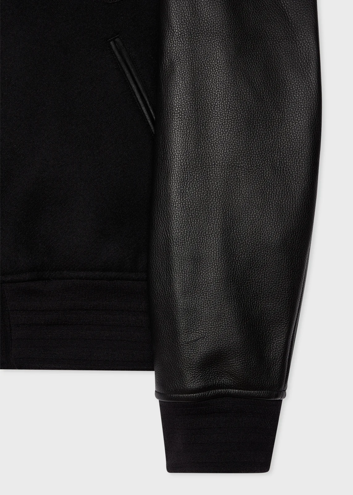 Paul Smith + Fender - Black Sunflower Varsity Jacket thumbnail 10