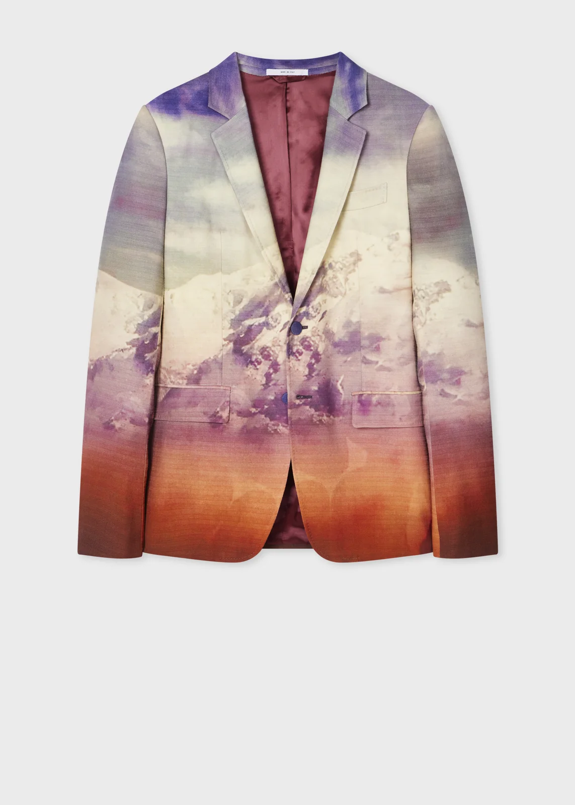 Paul Smith + Gabriela Hearst - Irving Mountain Print Blazer