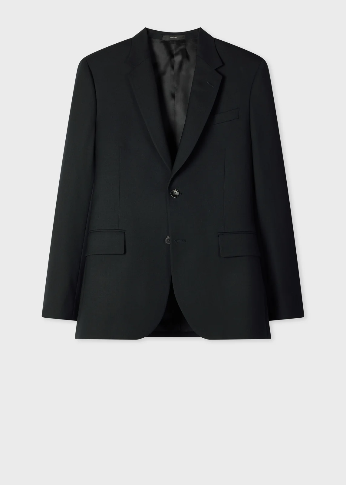 The Brierley - Black Wool-Mohair Blazer