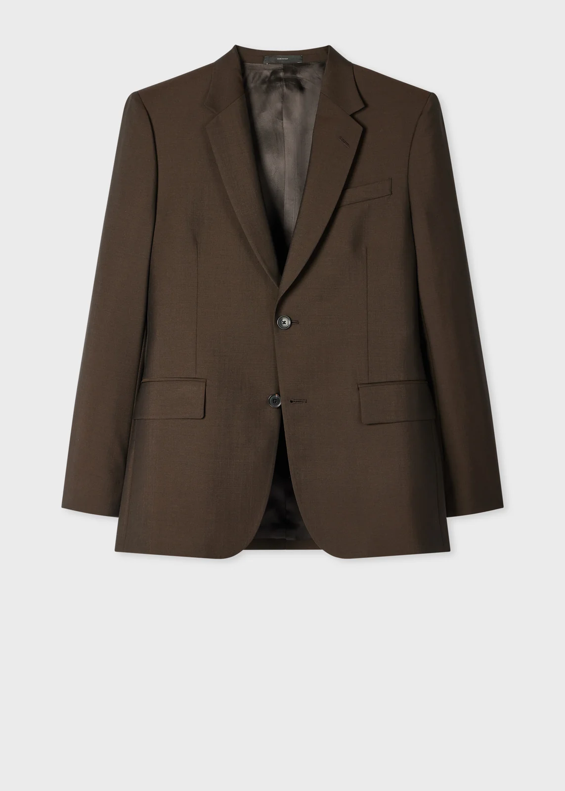 The Brierley - Dark Brown Wool-Mohair Blazer