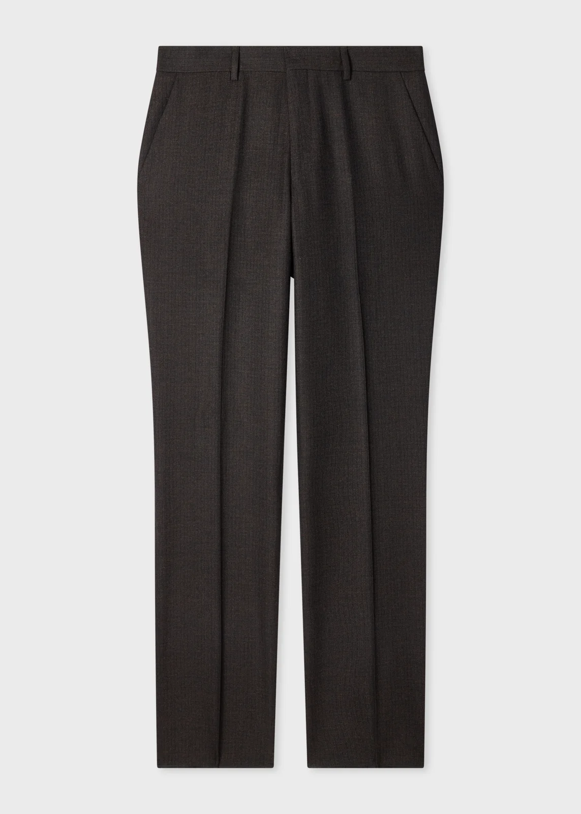 The Brierley - Navy Wool-Cashmere Trousers