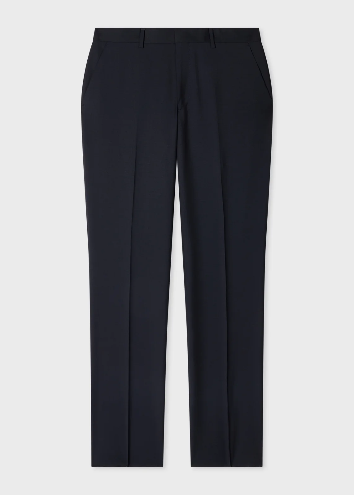 The Brierley - Navy Wool-Mohair Trousers