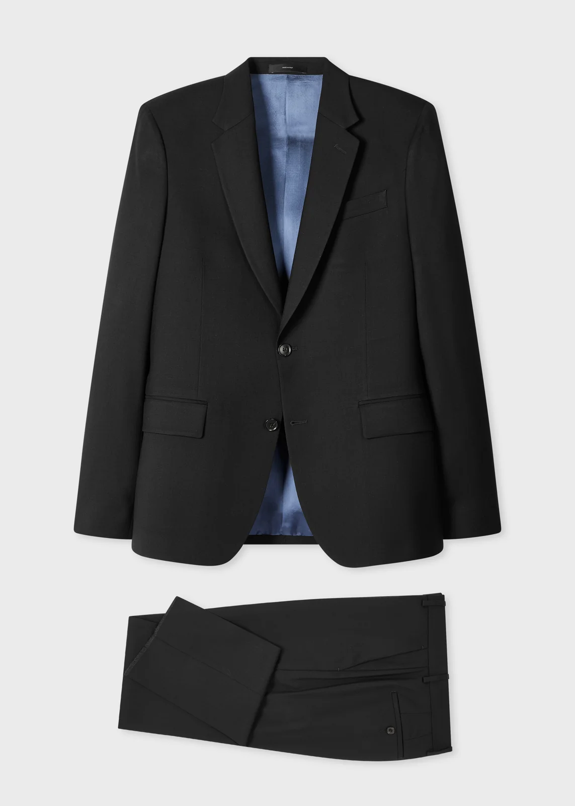 The Soho - Black Wool 'A Suit To Travel In'