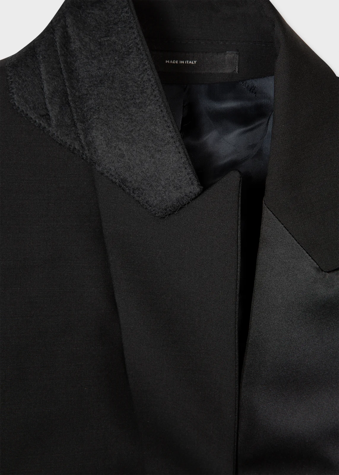 The Soho - Black Wool-Mohair Three-Piece Evening Suit thumbnail 3