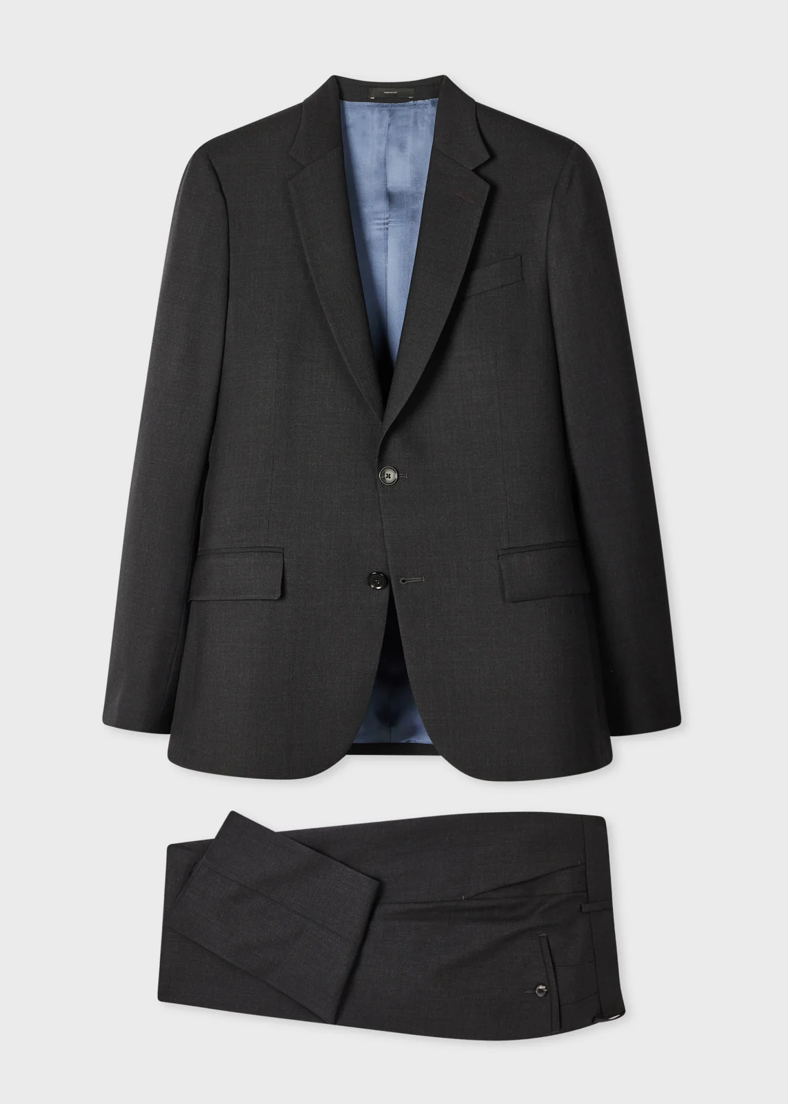 The Soho - Charcoal Wool 'A Suit To Travel In'
